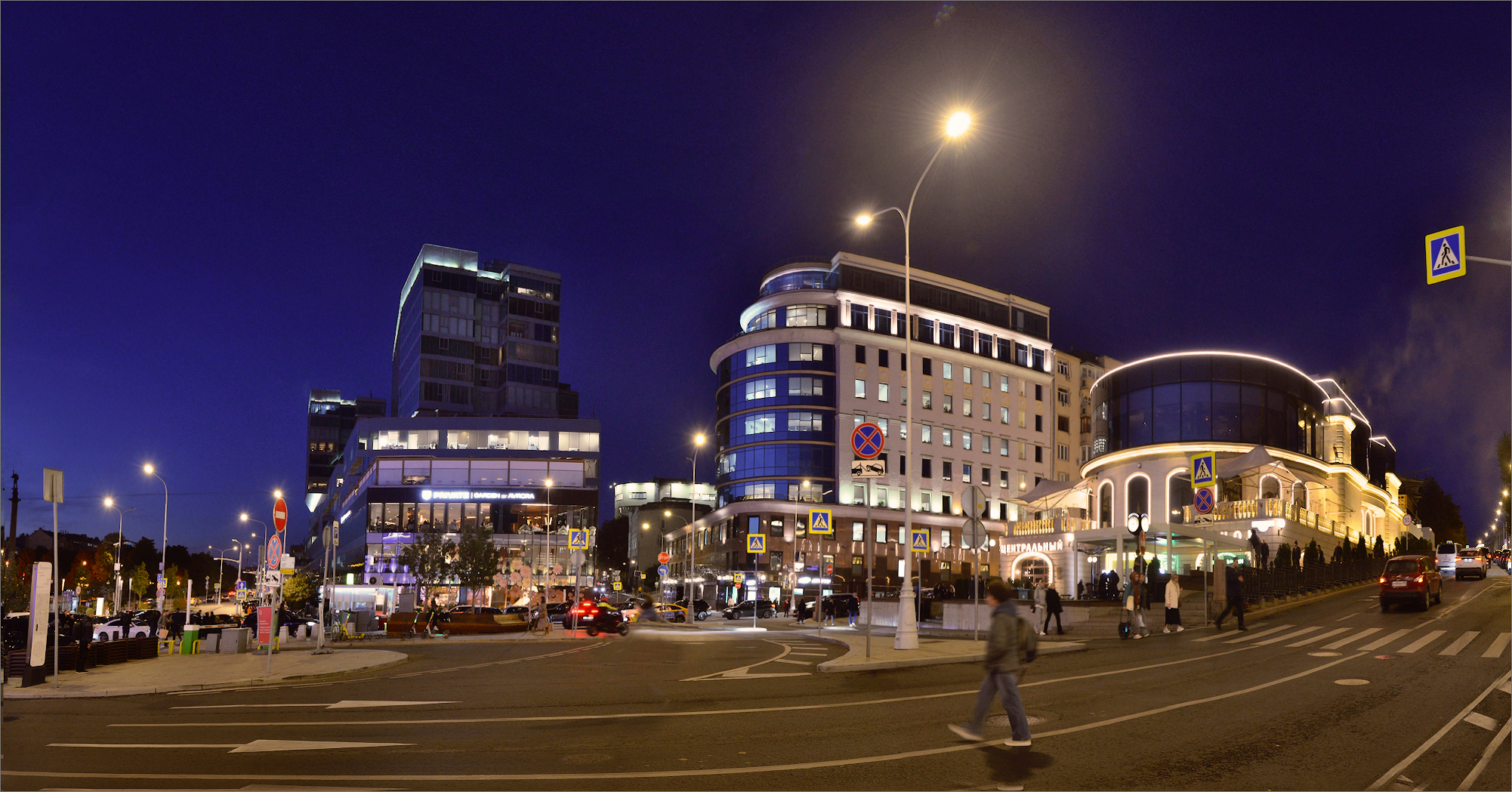 Tsvetnoy Boulevard e Piazza Trubnaya in centro di Mosca