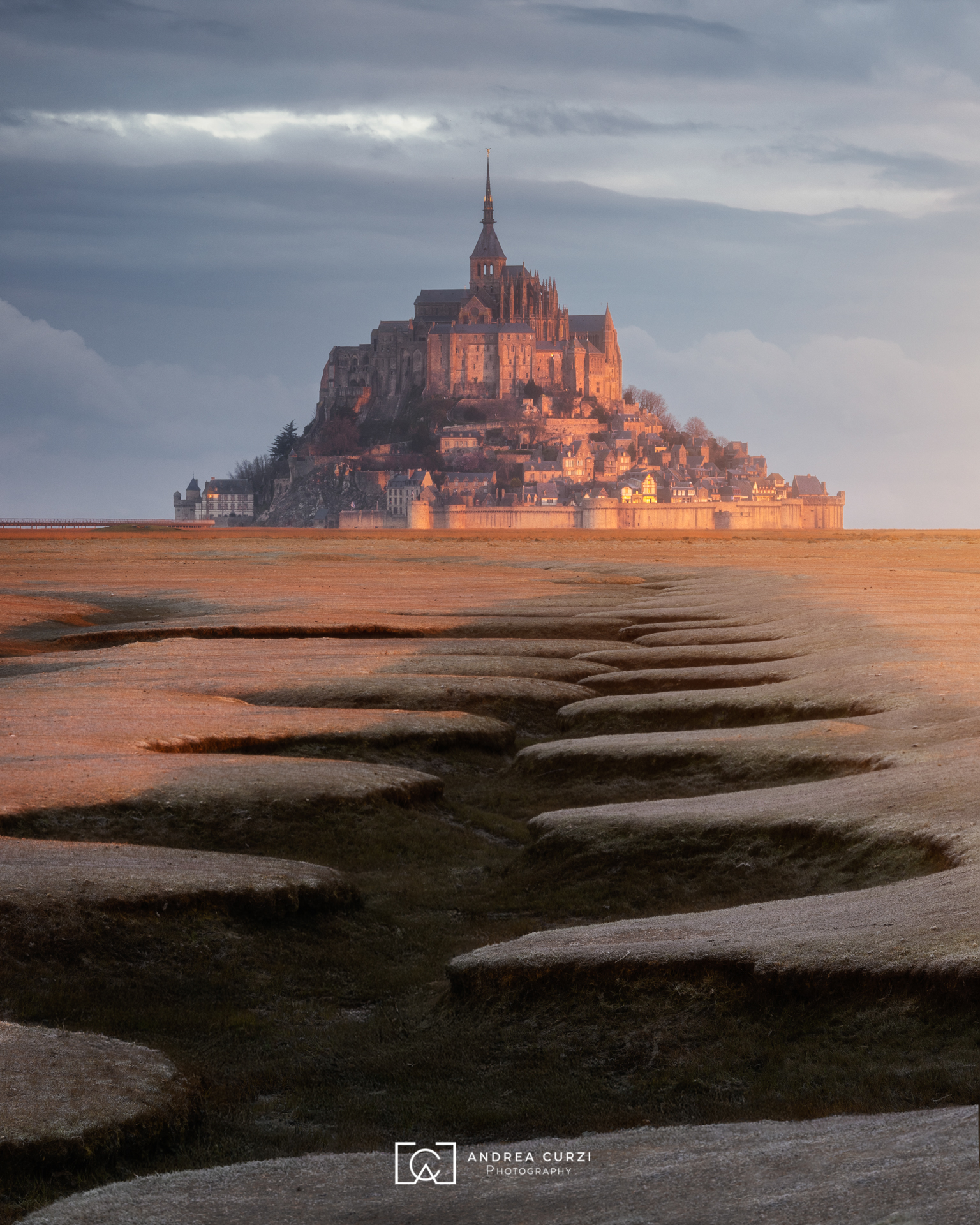 Sunrise at Mont Saint Michel