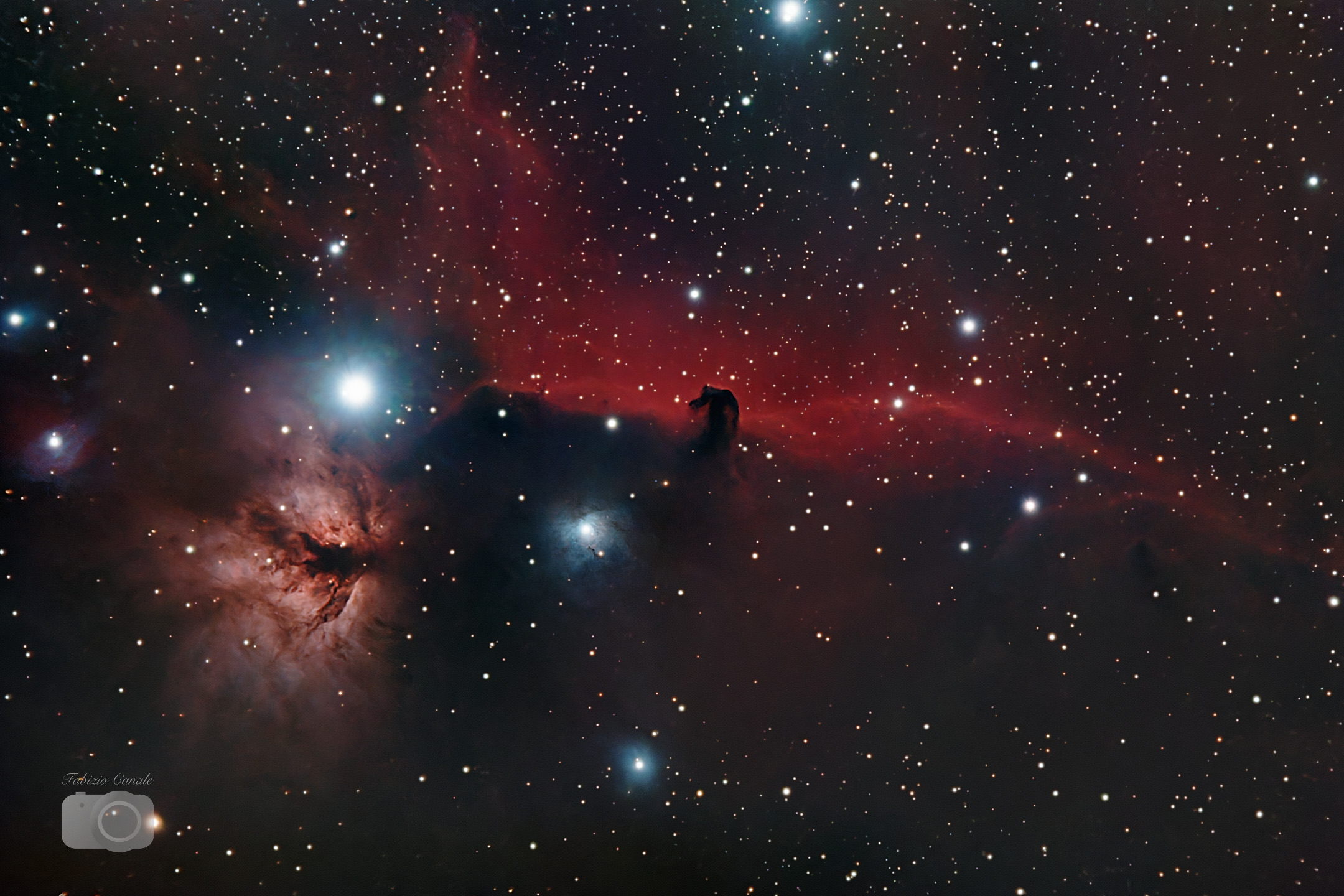 IC434 - Horsehead and Flame Nebula