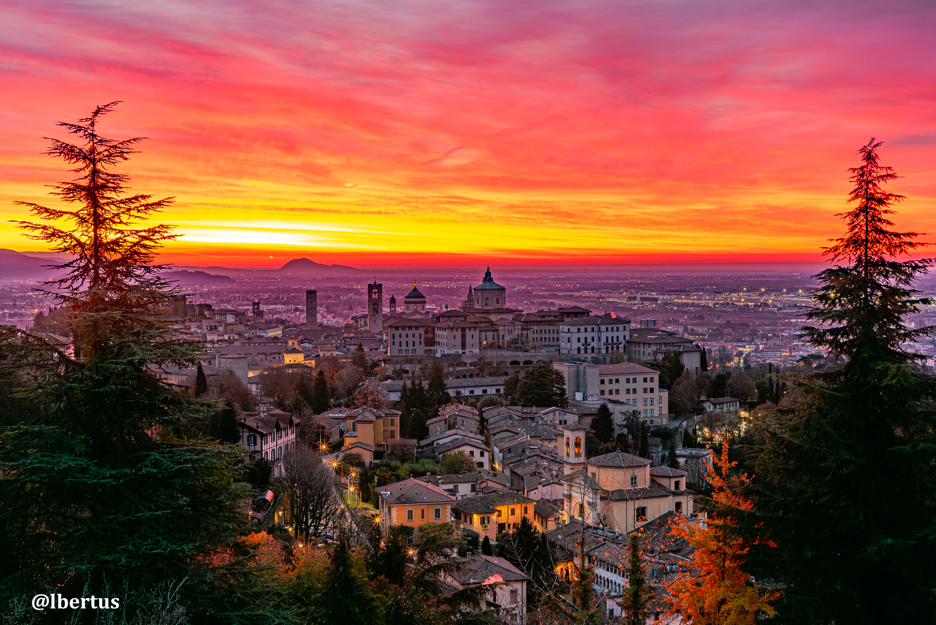 Alba su Bergamo Alta