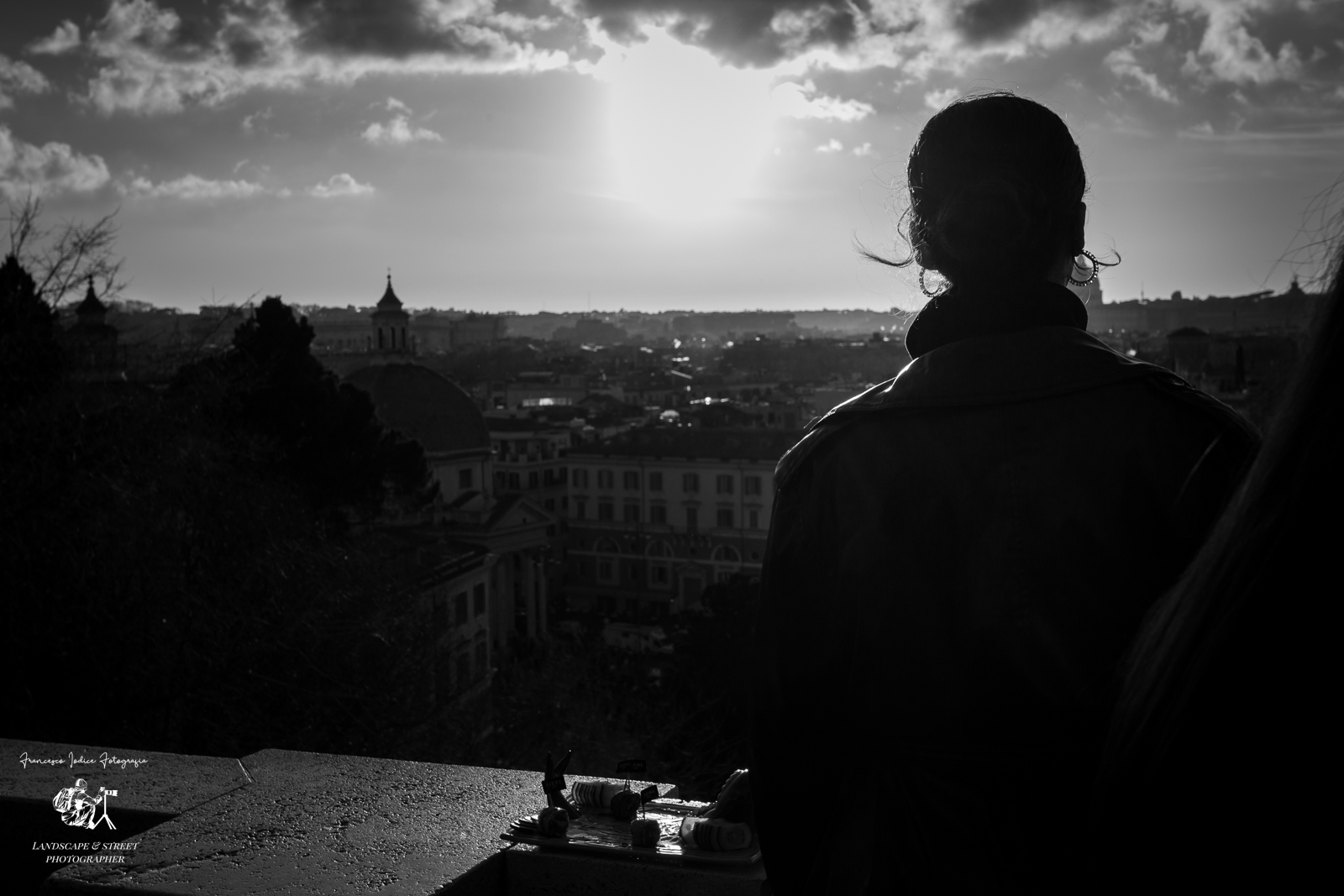 terrazza del Pincio, Roma