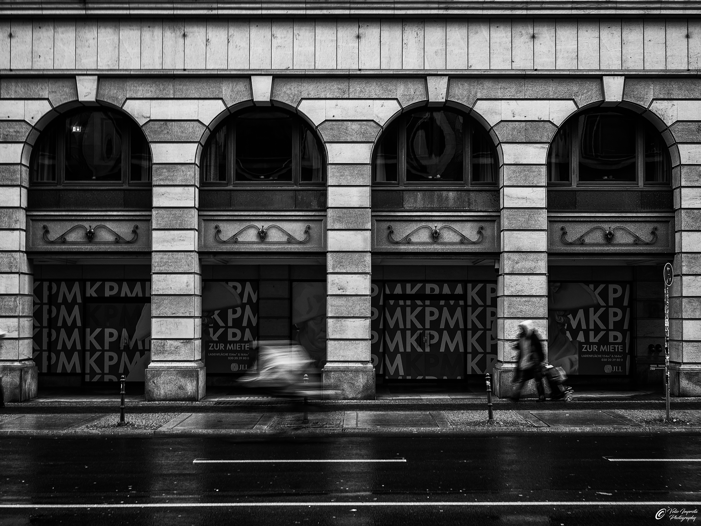 Out and about in the rain