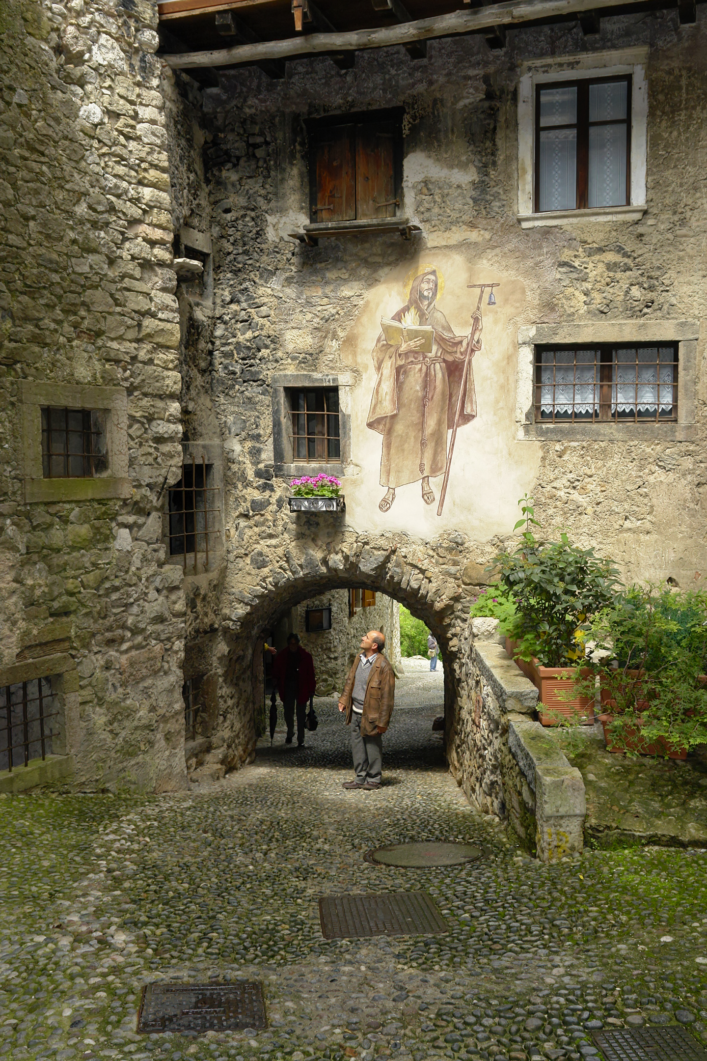 Glimpse of the beautiful village of Tenno