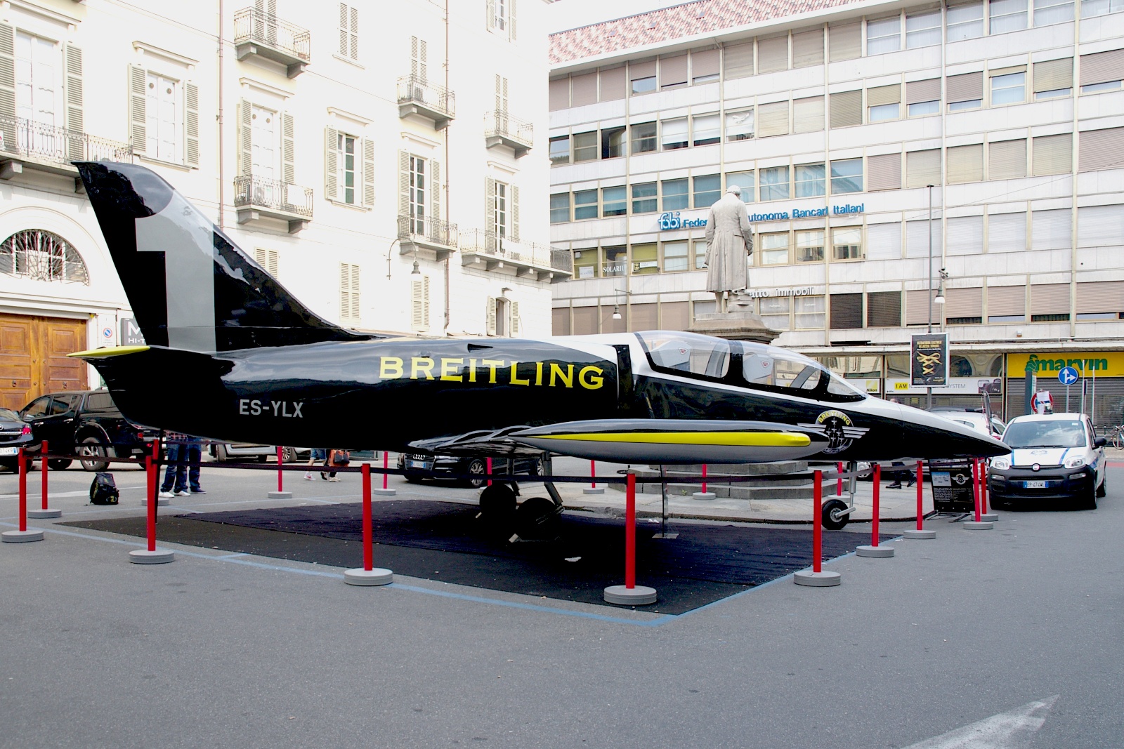 Reserved parking space