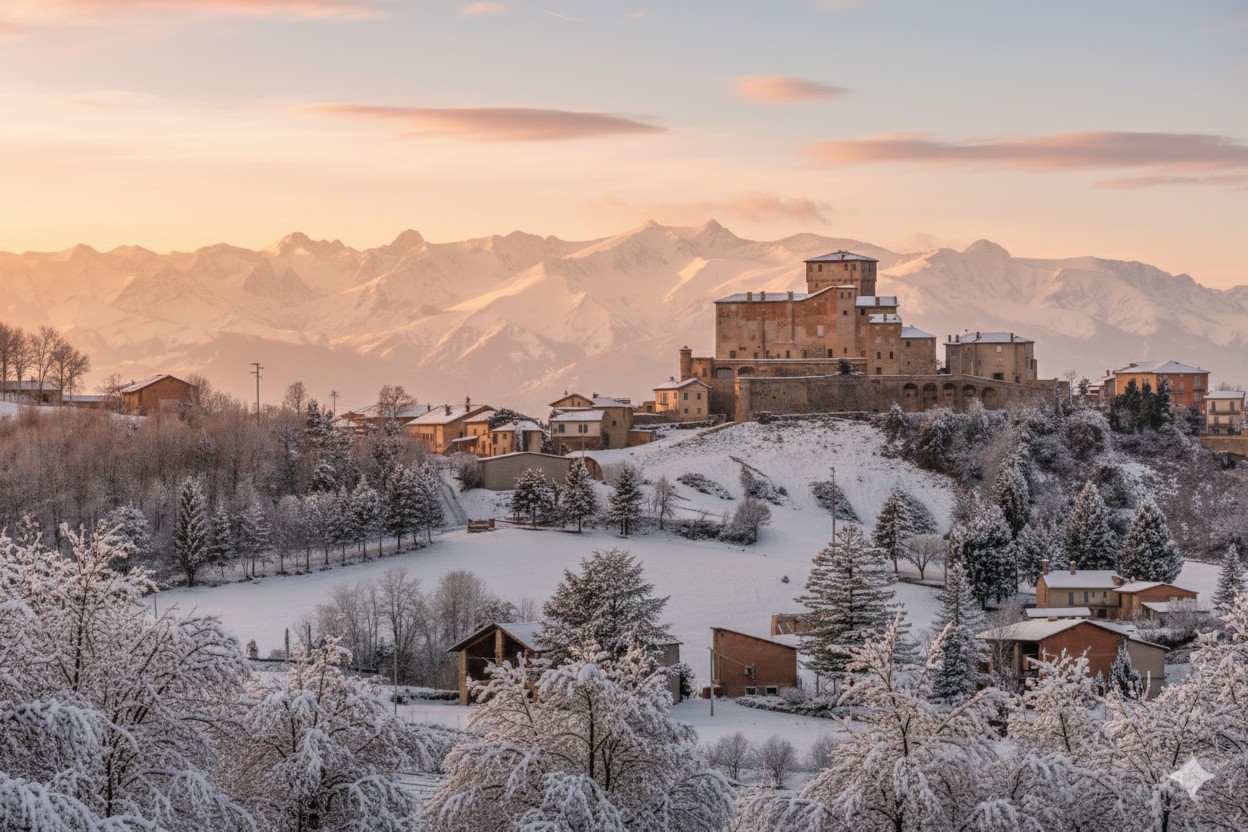 Cigliè - Winter Landscape