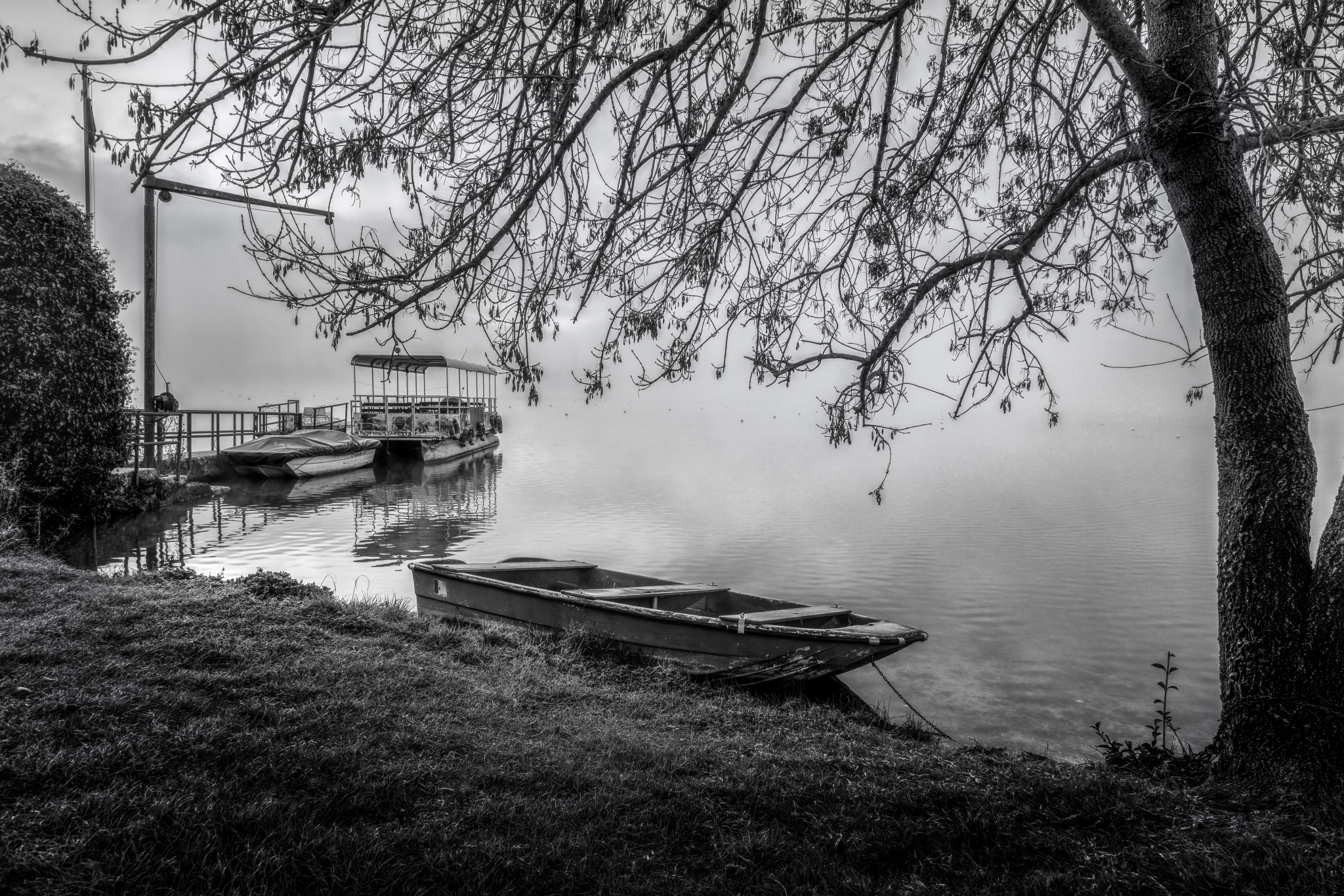 The small port of Lake Piediluco - (Terni)