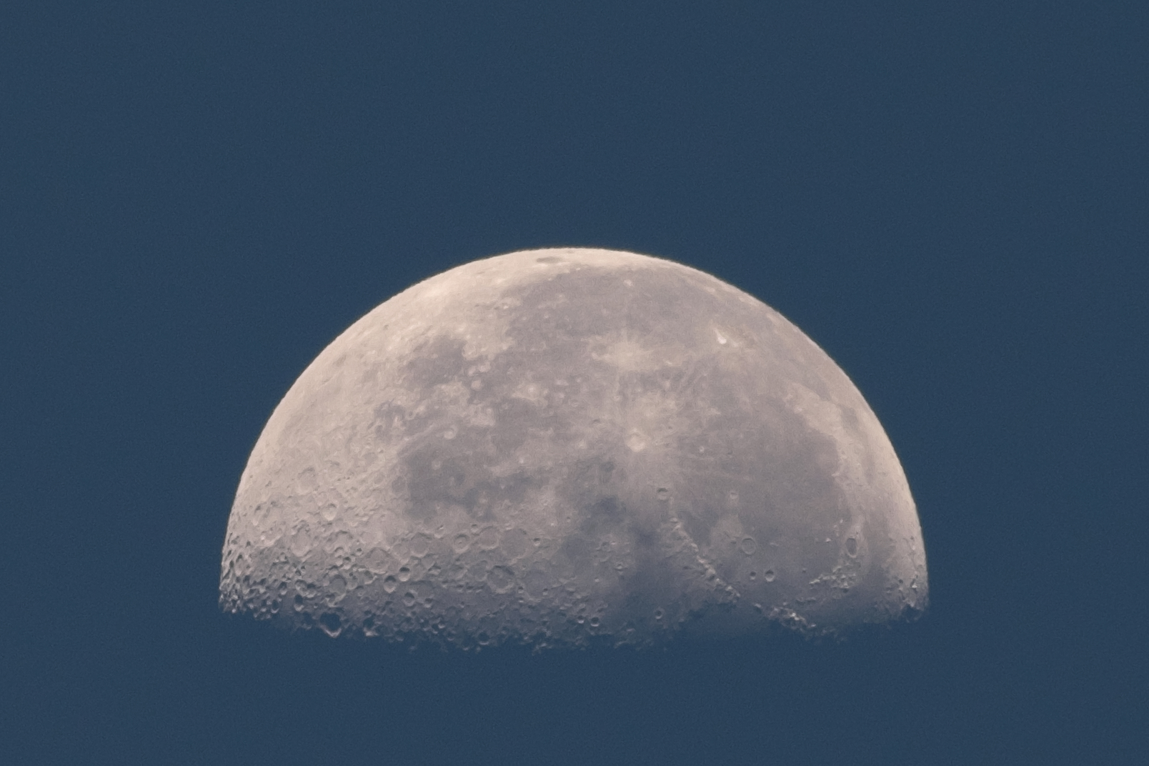 In the blue... crescent