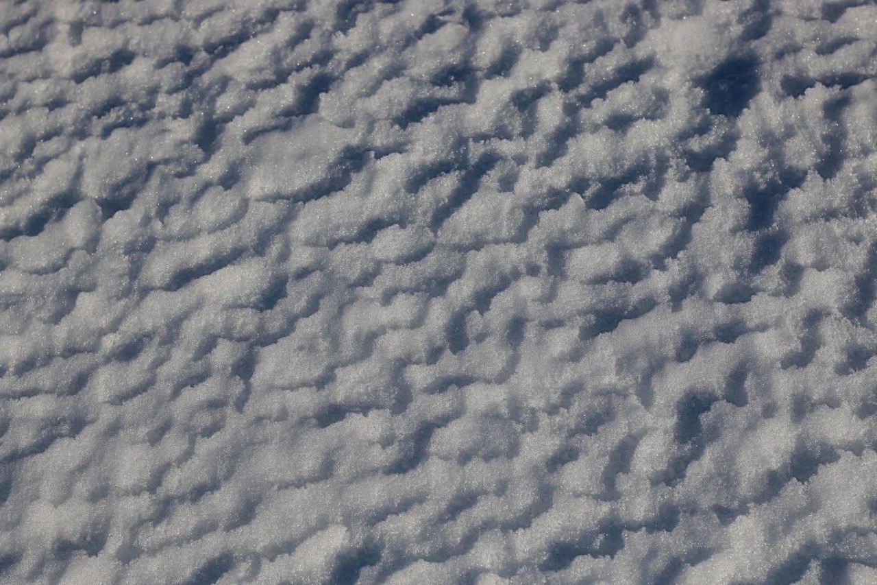 Neve formato nuvole