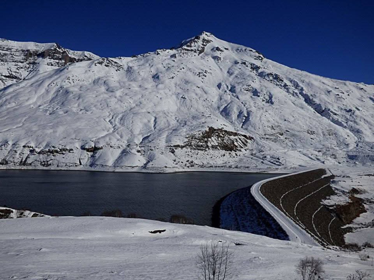 Diga del lago del Moncenisio