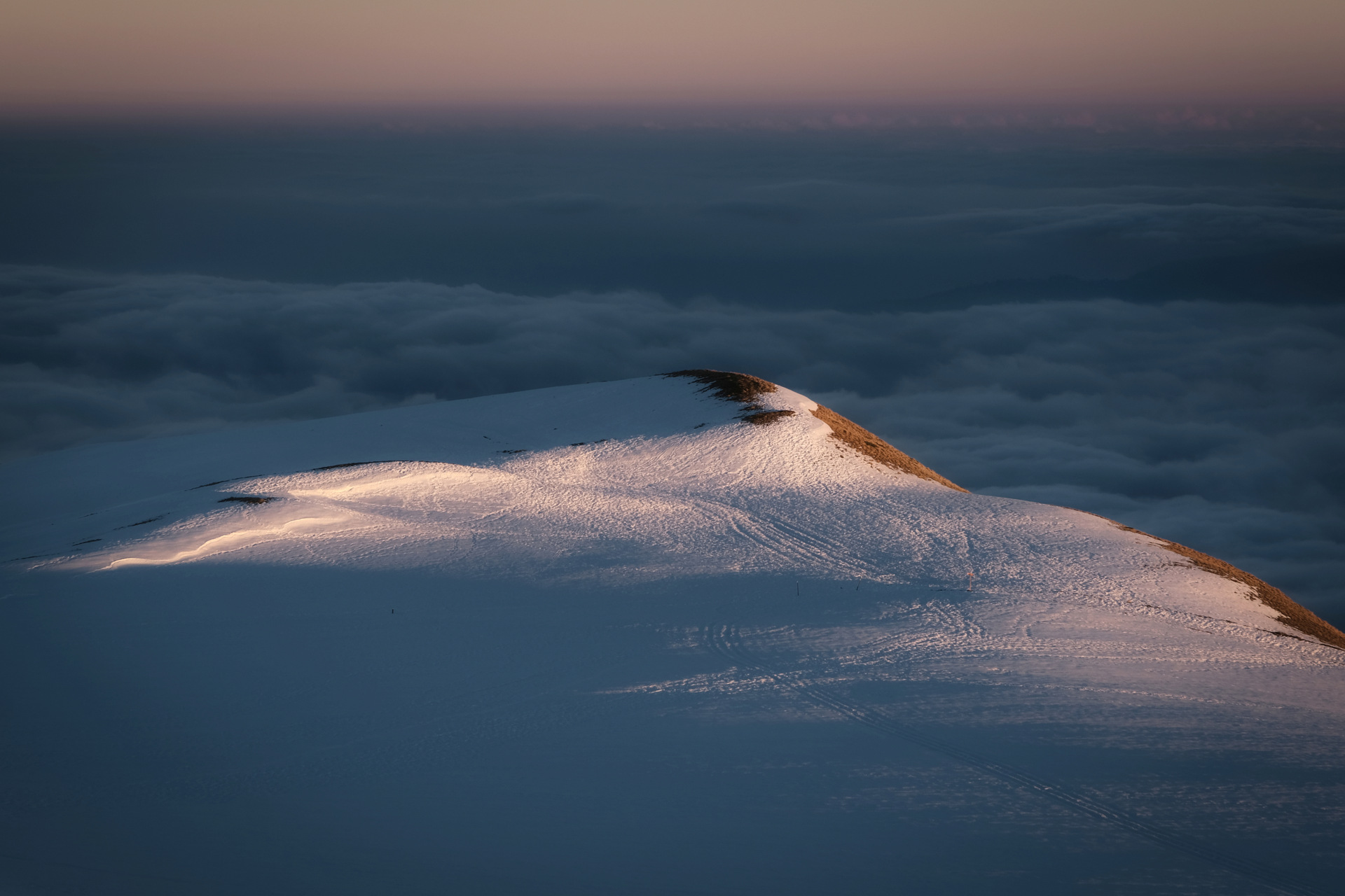 Sibillini - l'ultimo raggio di sole - Sarnano (MC)