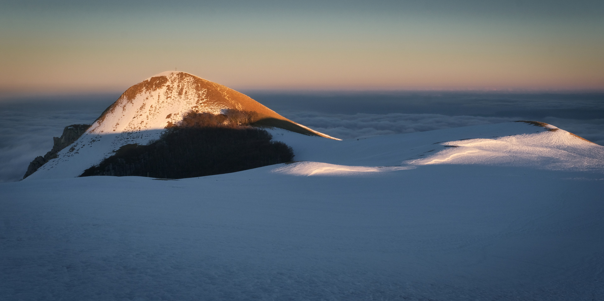 Sibillini - Tramonto a Pizzo Meta - Sarnano (MC)