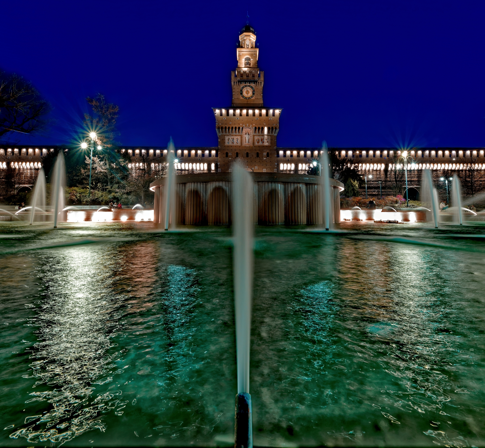 The Bridal Cake and the Sforza Castle