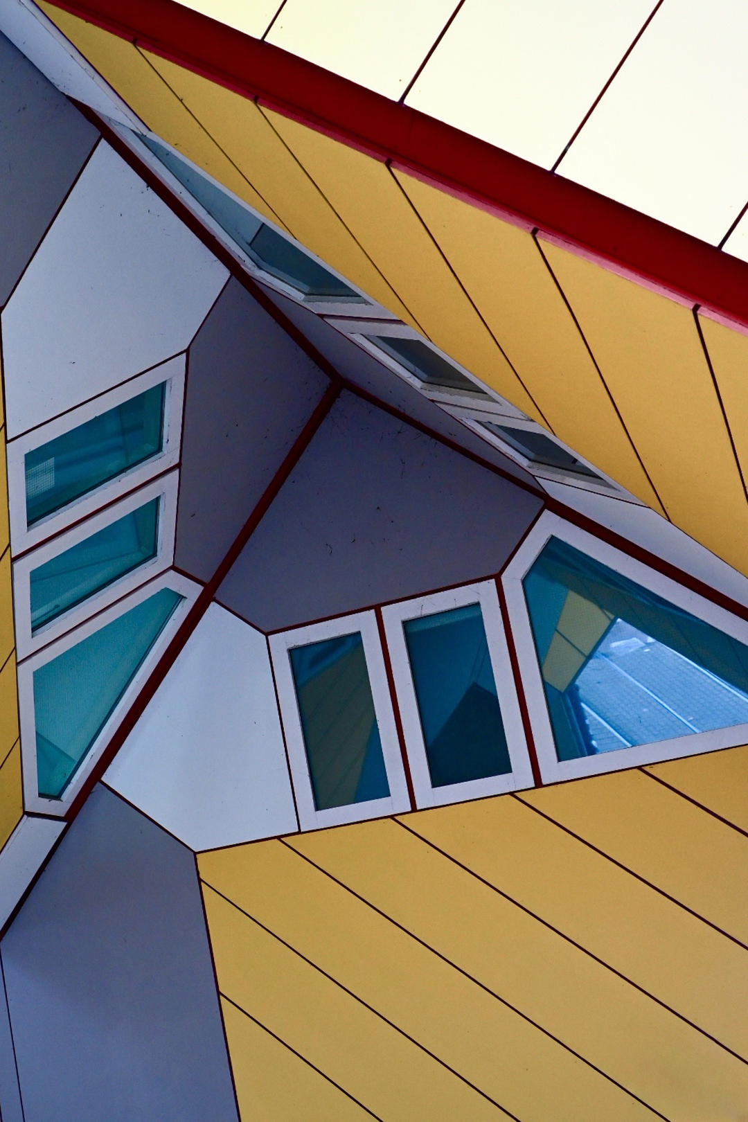 Cube Houses, Blaak Heights - Rotterdam by P. Blom, 1978