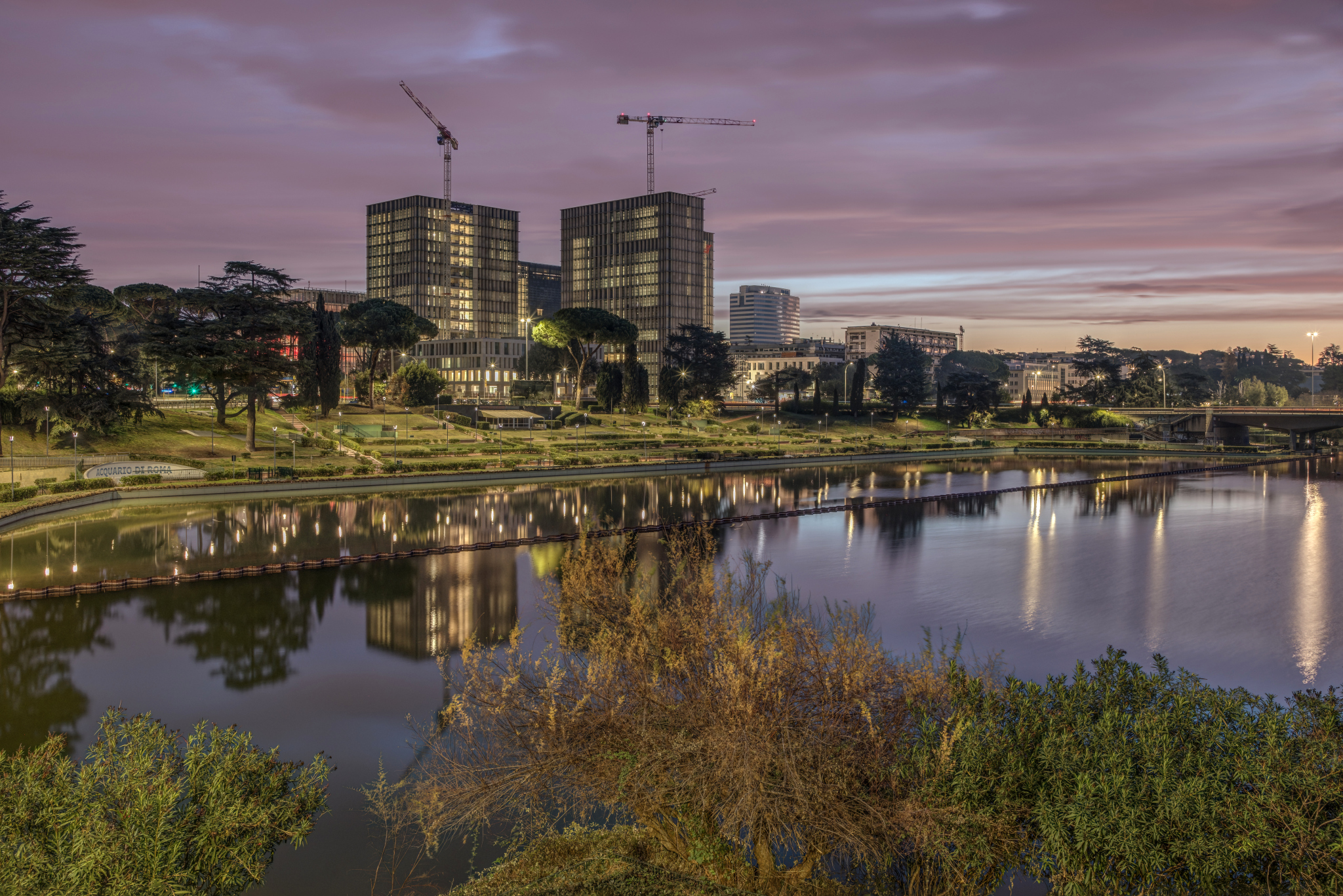 First colors of the day