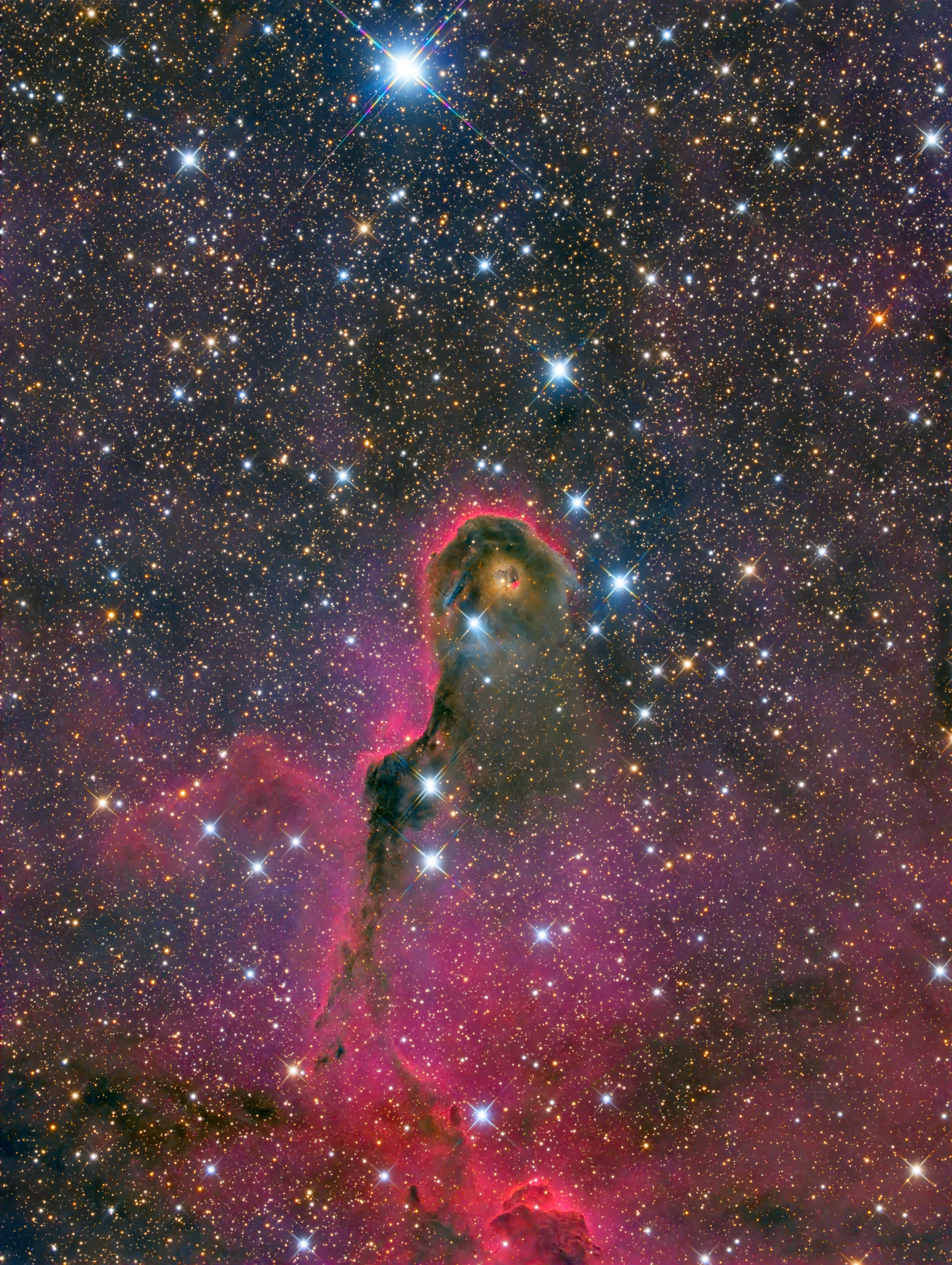 vdB 142 Elephant's Trunk 2015 Rielaborata 12/12/2025