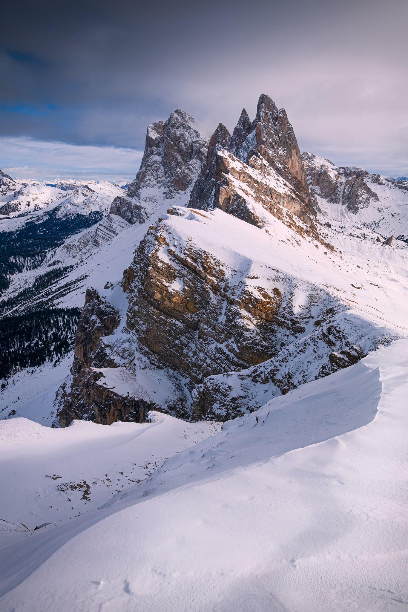 Snowy Seceda
