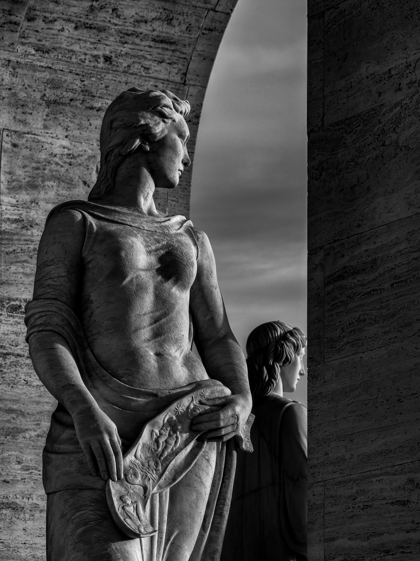 Looking at the light