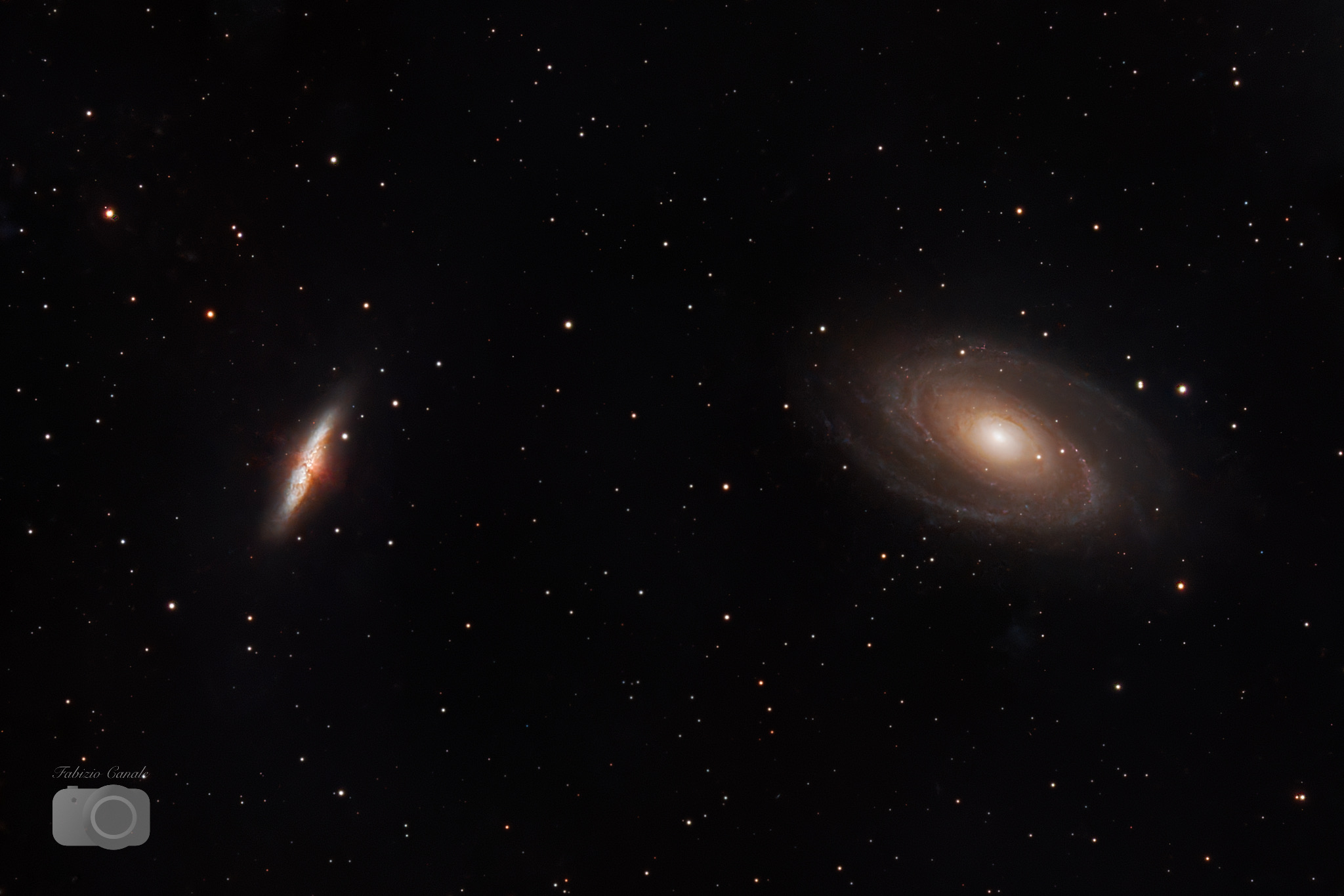 M81 M82 - Bode's Galaxy e Cigar Galaxy