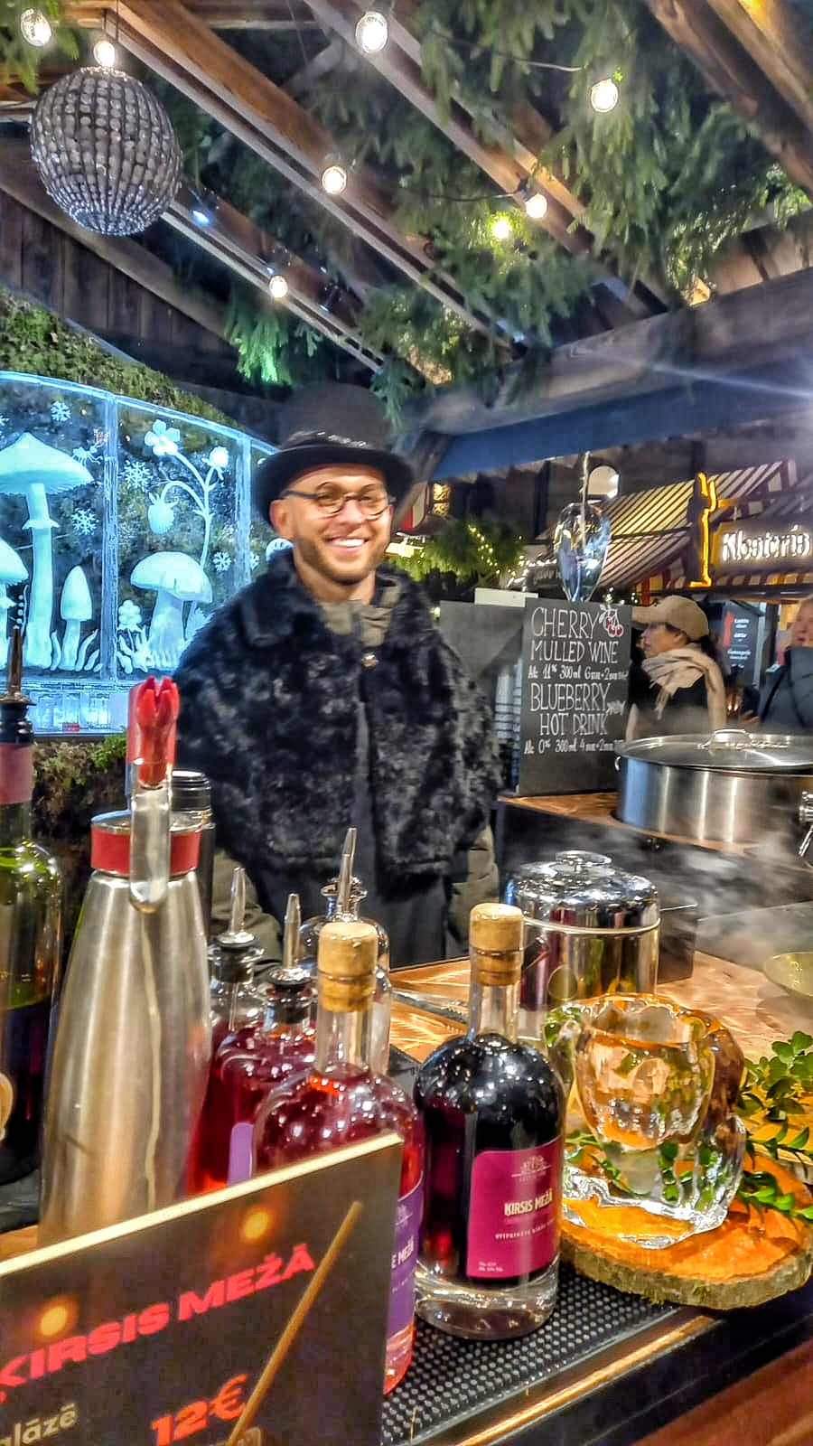 The barman