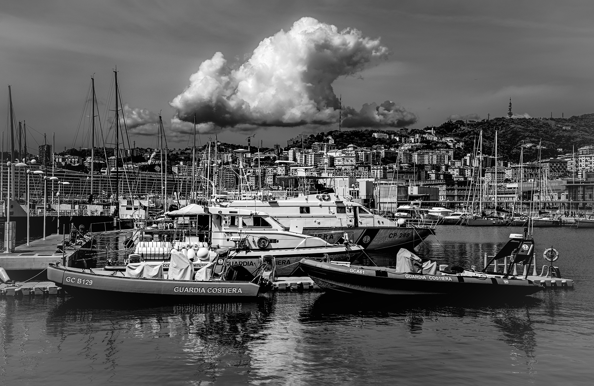 Genoa before the storm
