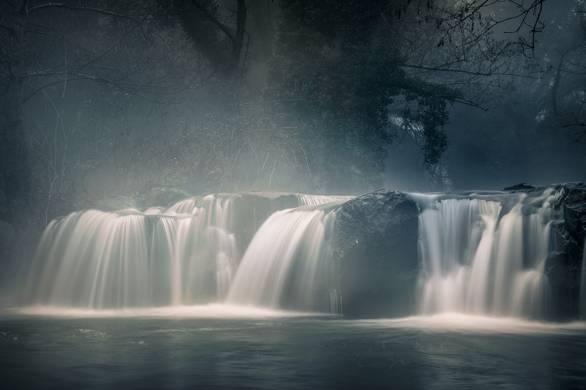 The waterfall of Monte Gelato