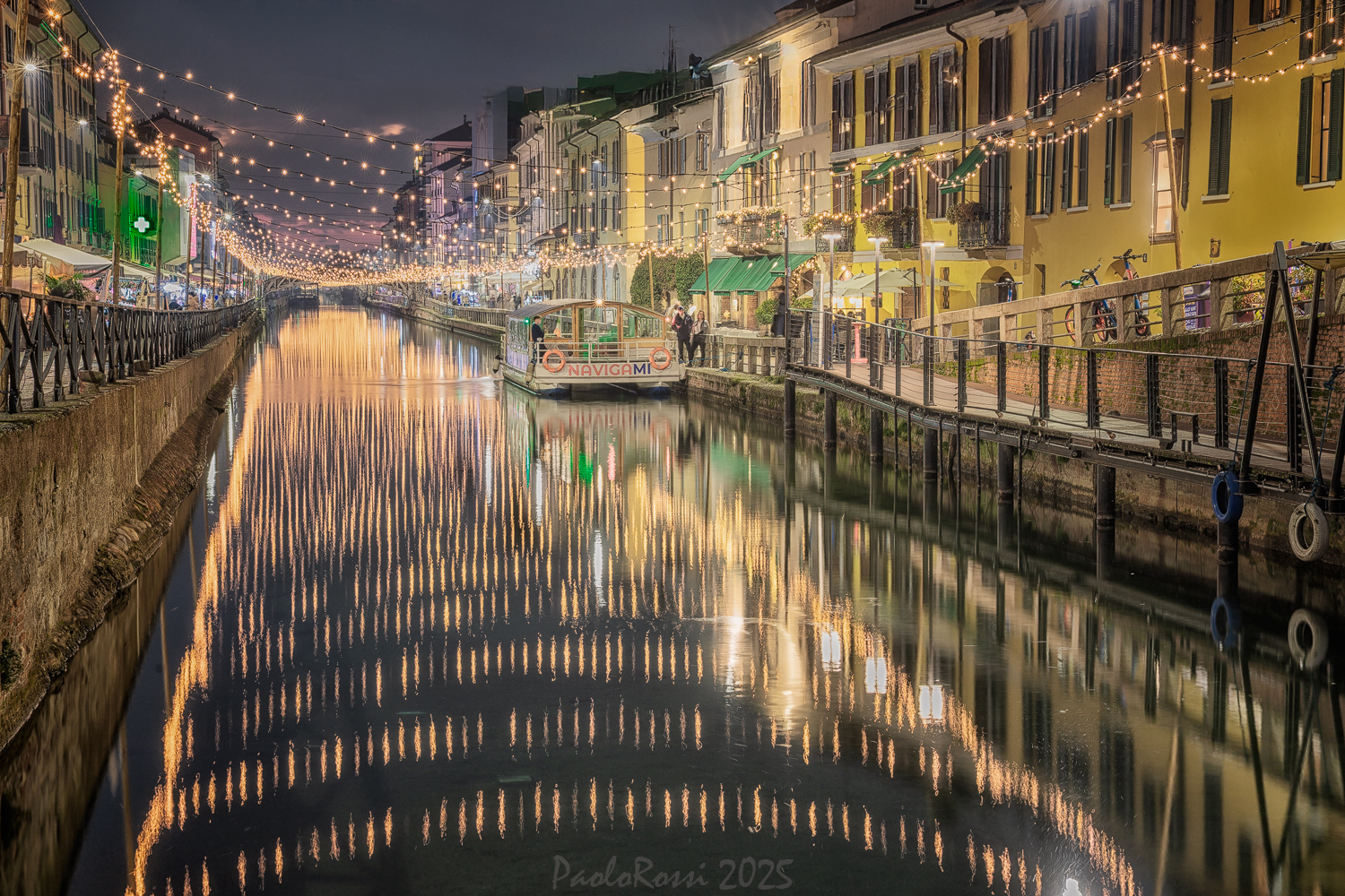 Illuminations on the Naviglio...