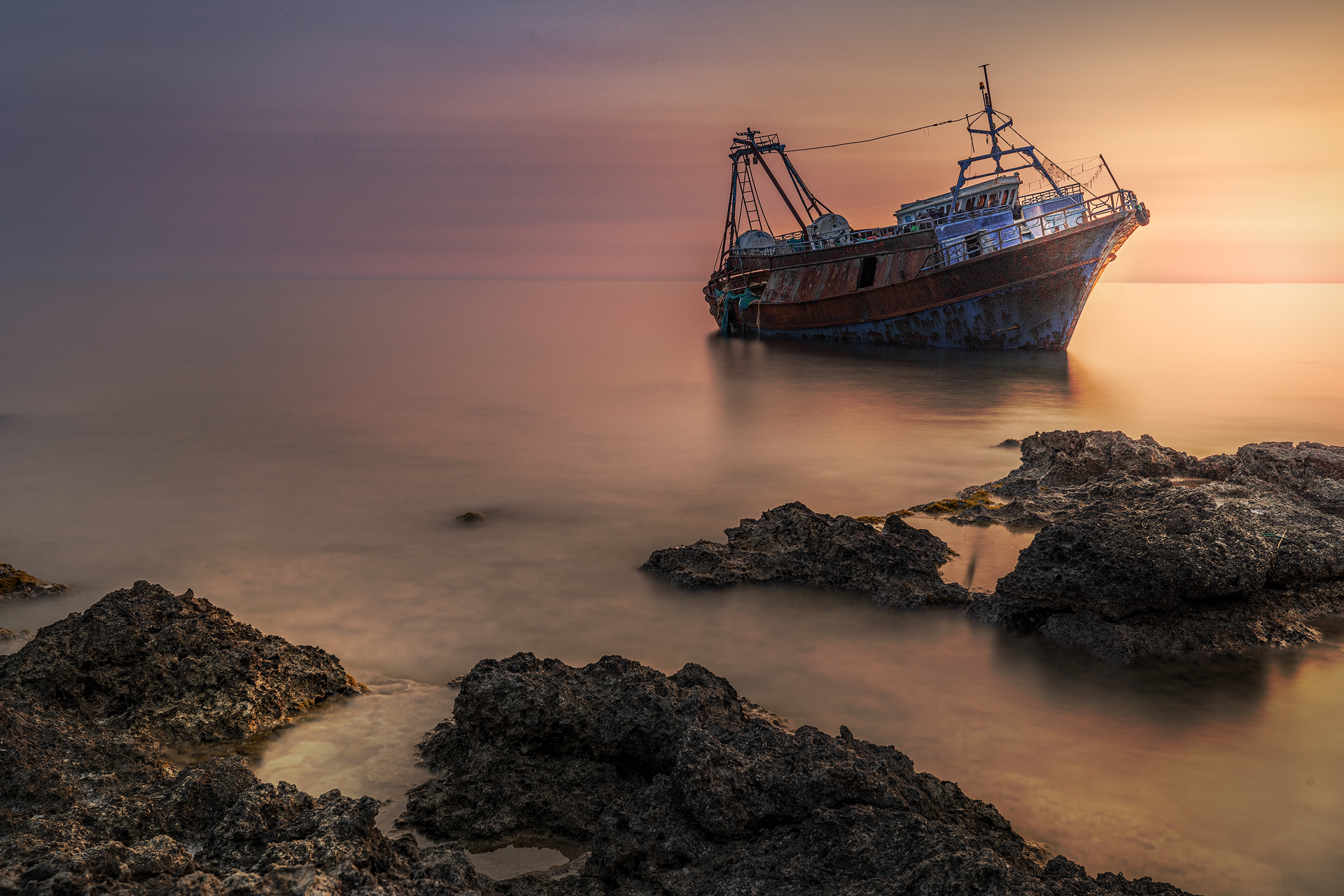 The Abandoned Boat (Gallipoli)