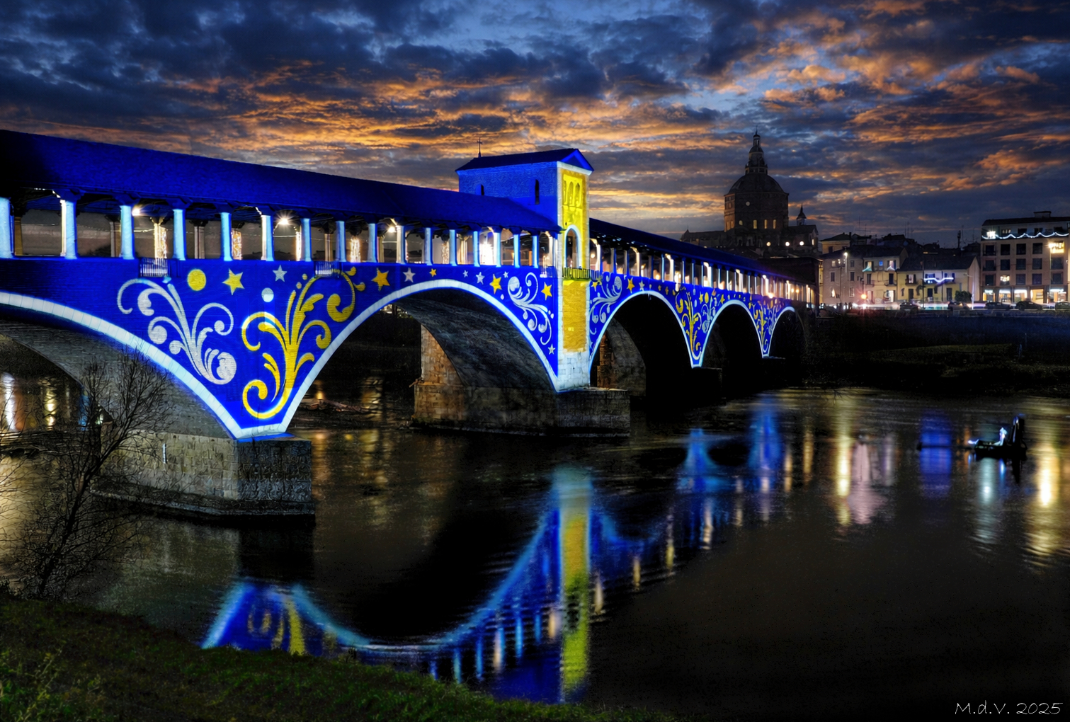 Ponte Coperto a Pavia