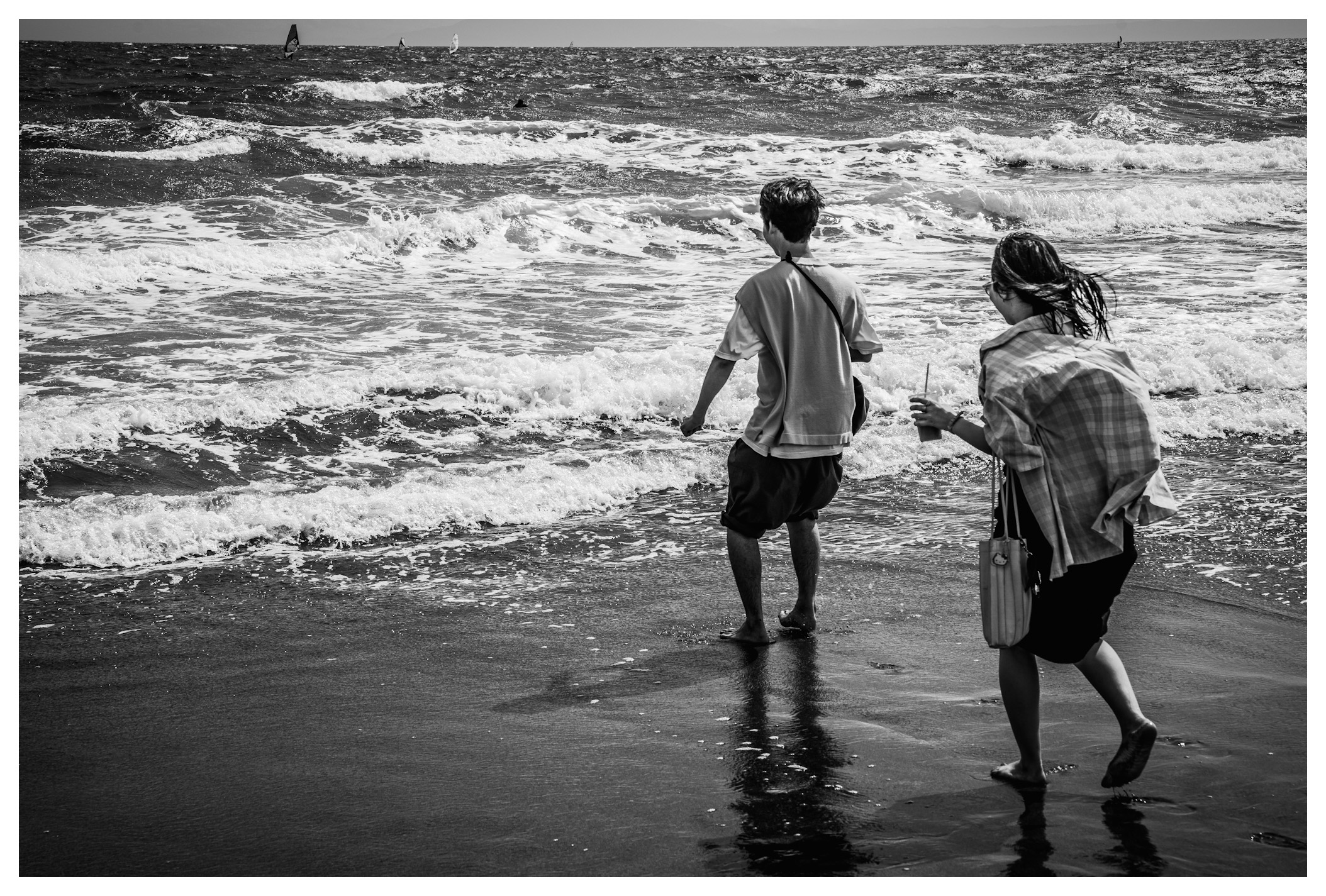 Playing with the waves