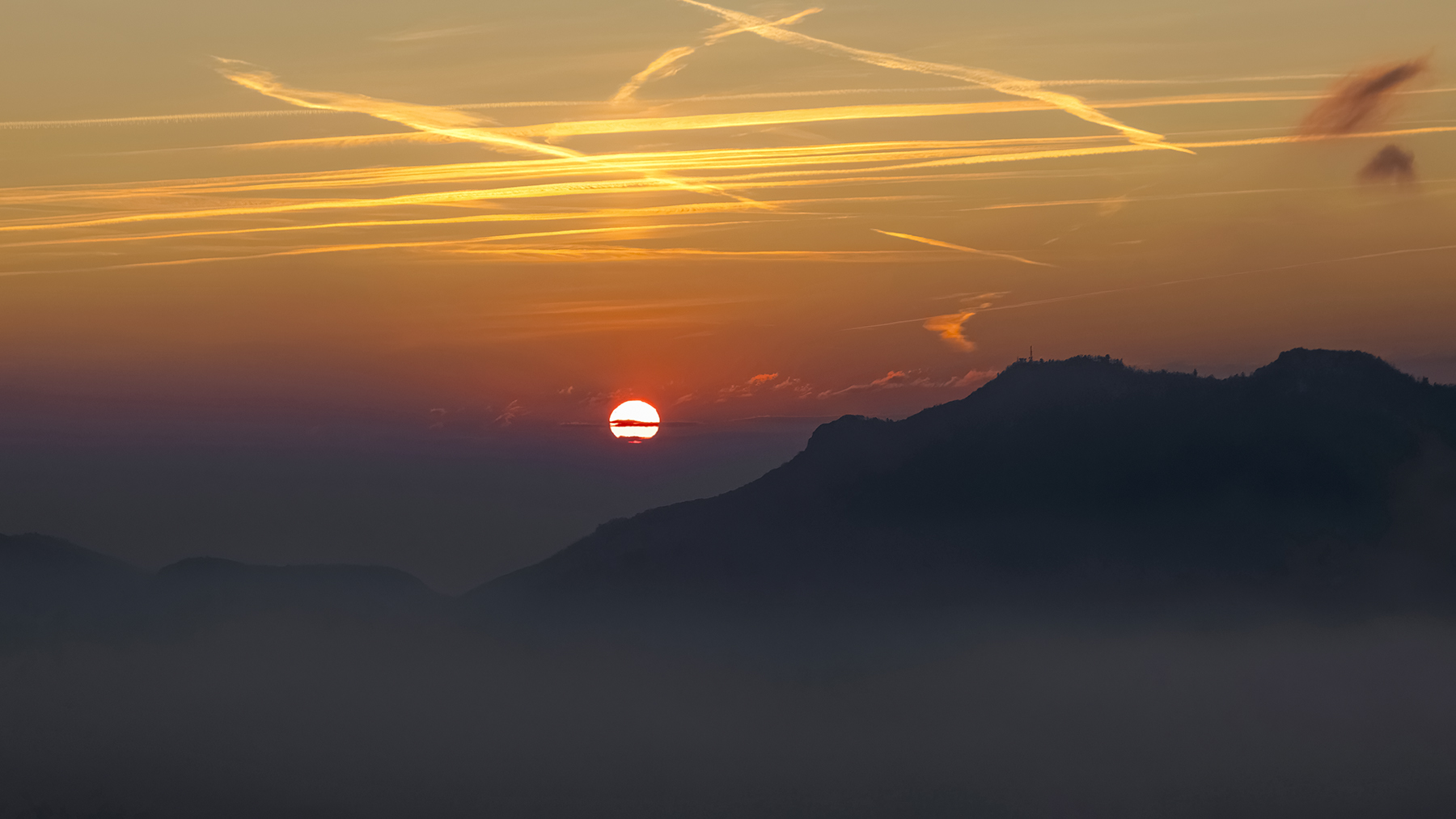 The first sunrise of the year