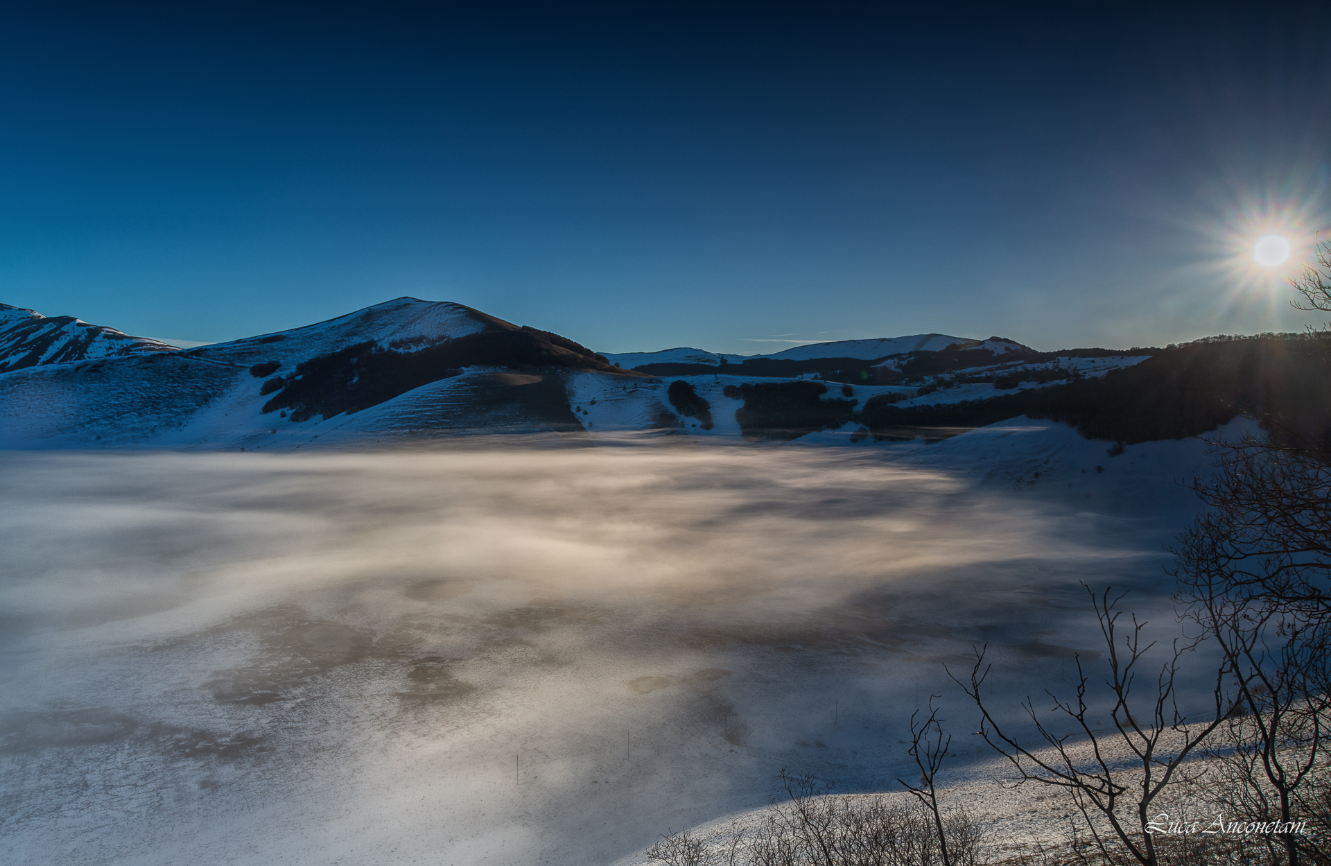 Above the fog