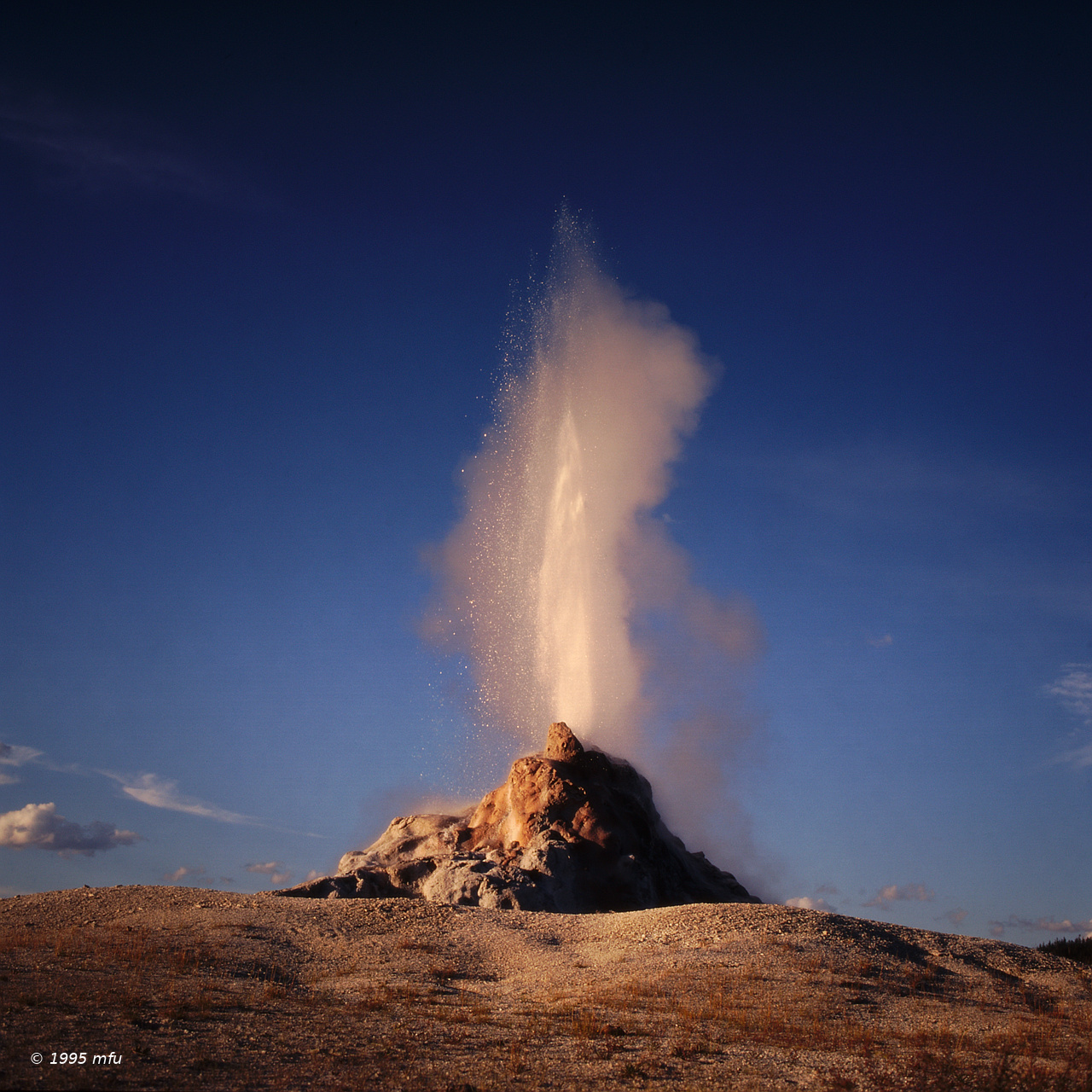 Geyser in azione