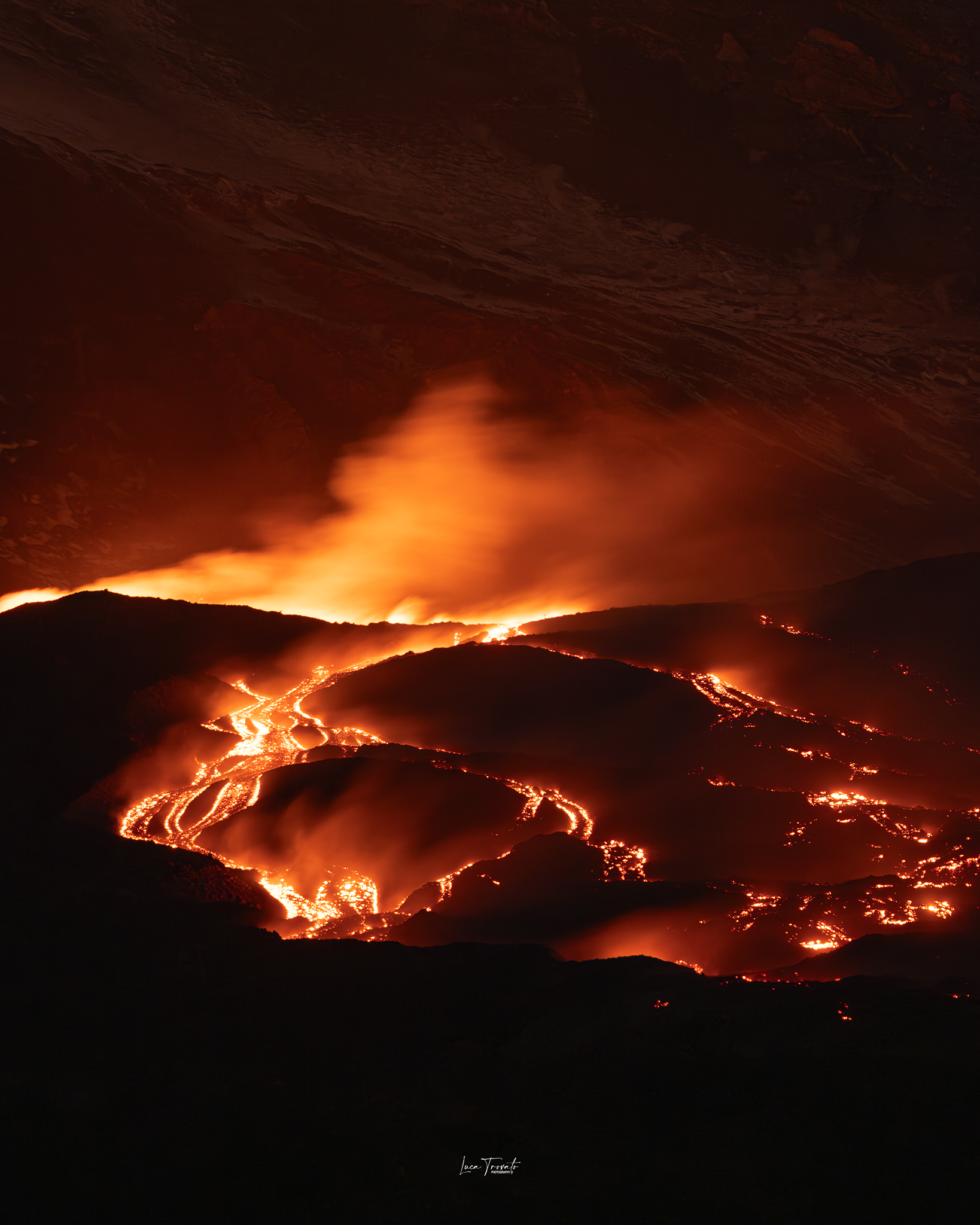Flusso Lavico Valle del Bove. 4 Gennaio 2026.