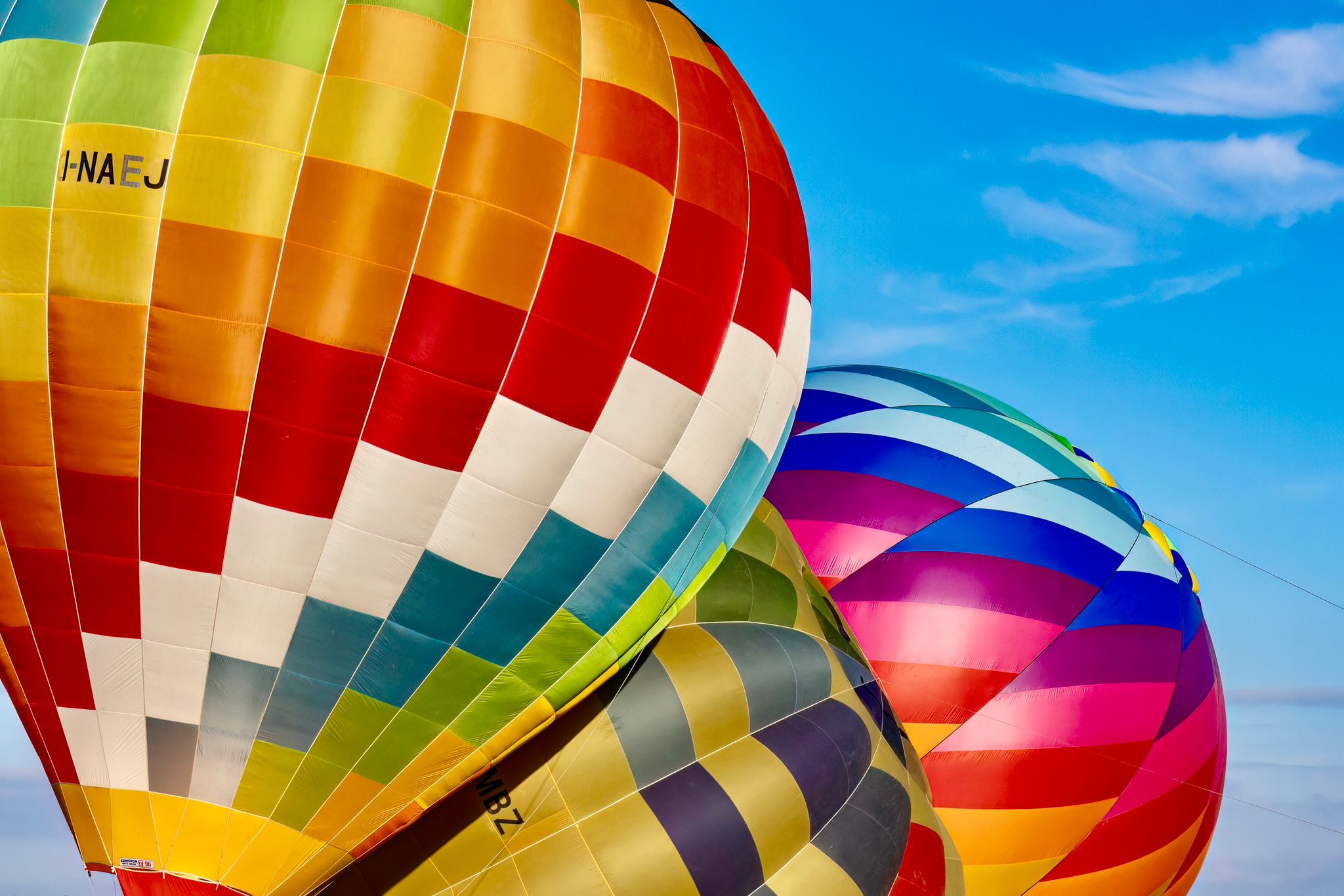 Hot air balloons Mondovì 2026 two