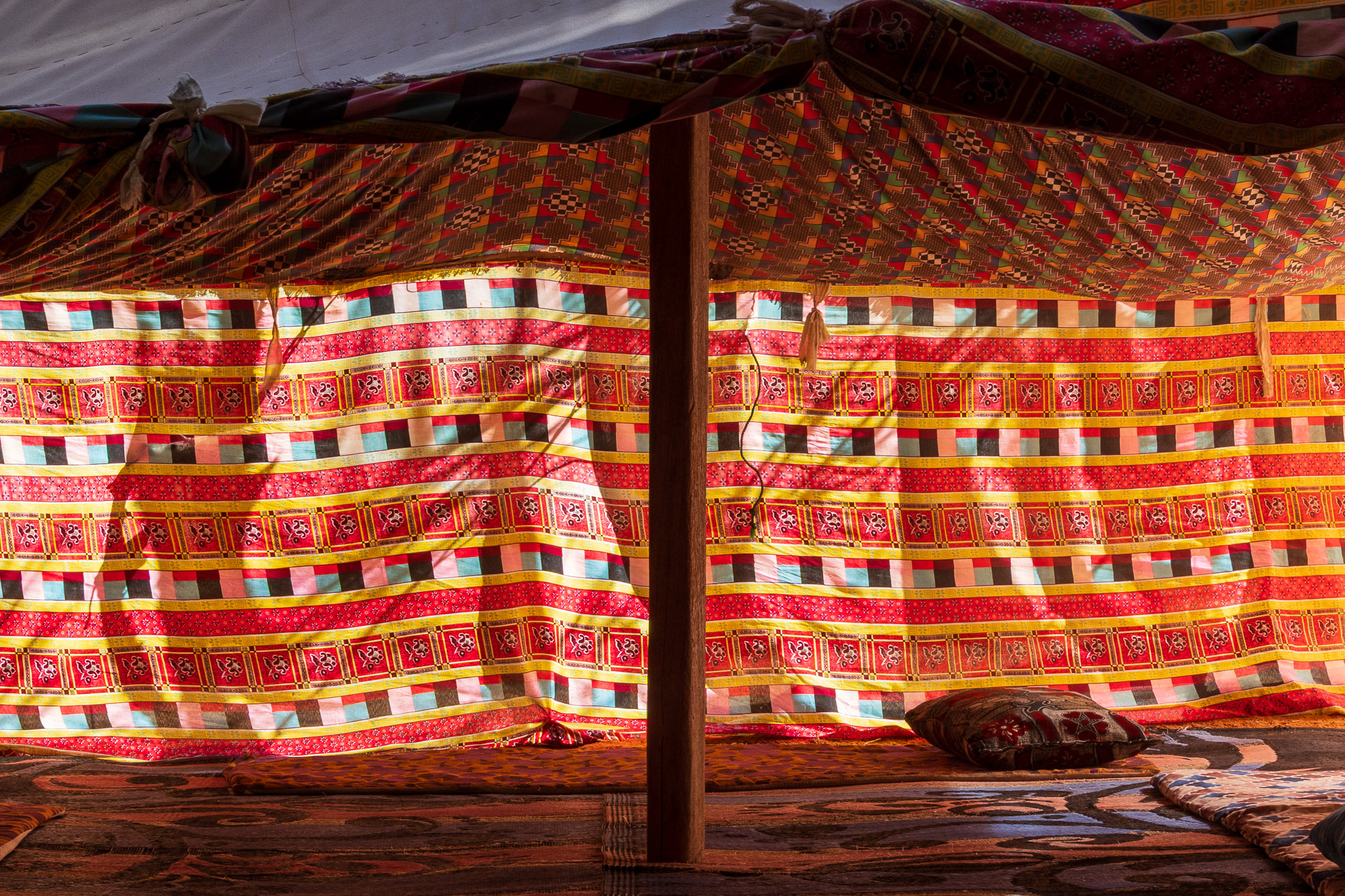 Tent in the oasis