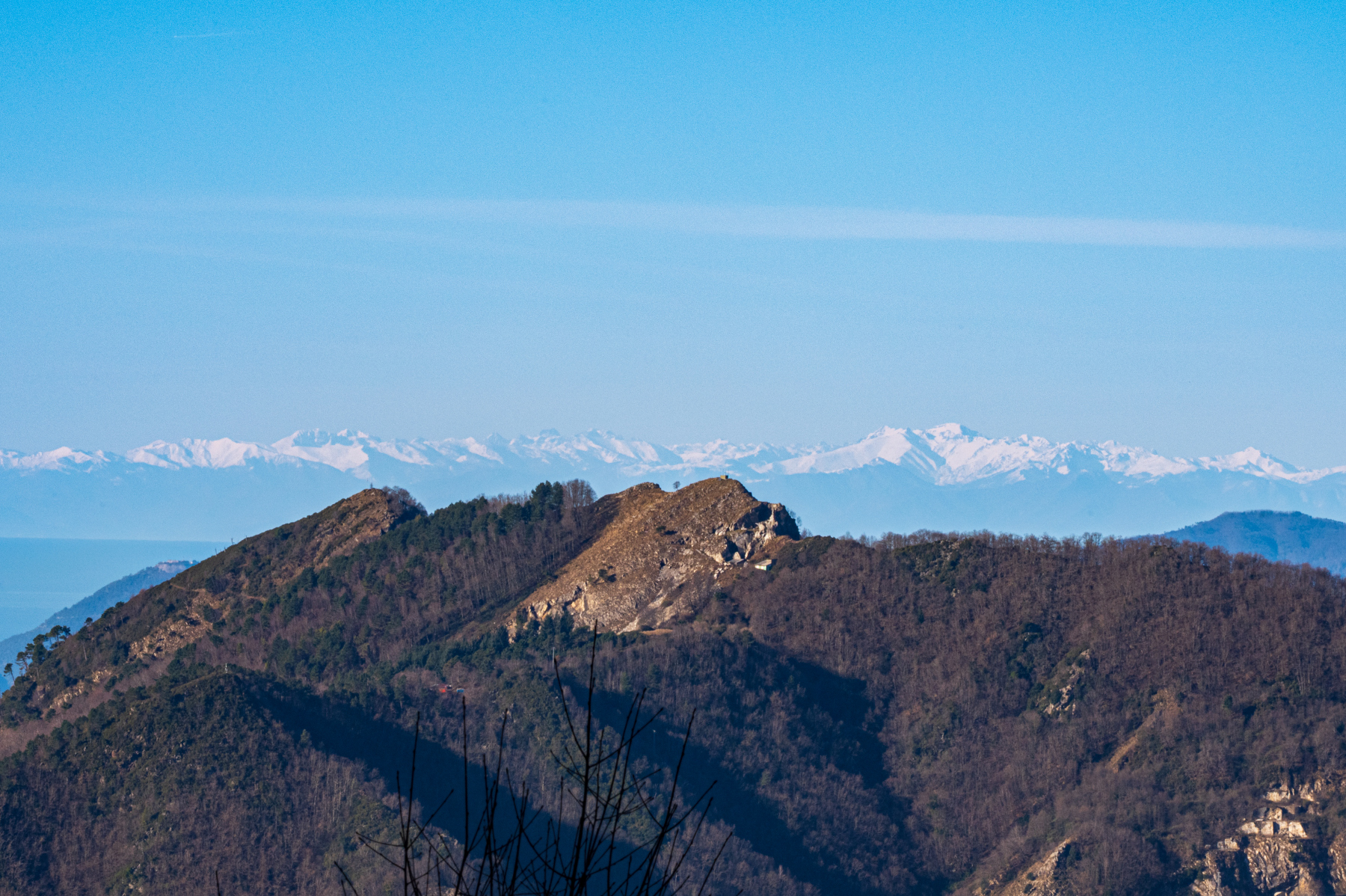 Le Alpi Marittime dal passo del Vestito