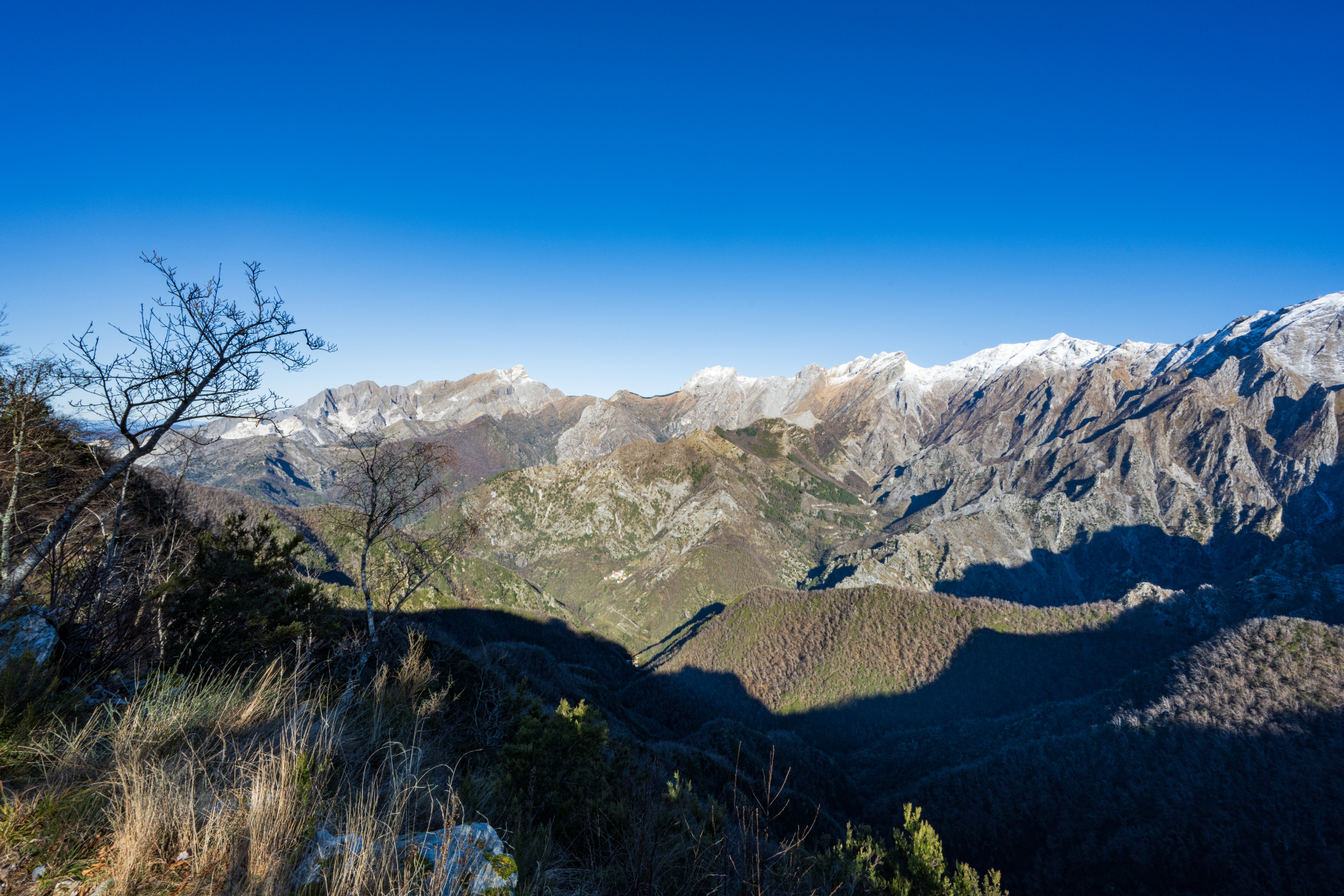 Le Apuane da  Pian della Fioba