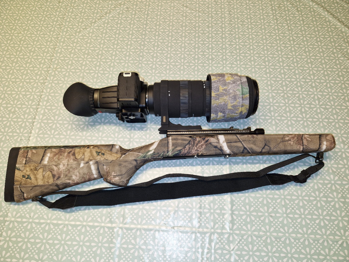 Photo home-built rifle