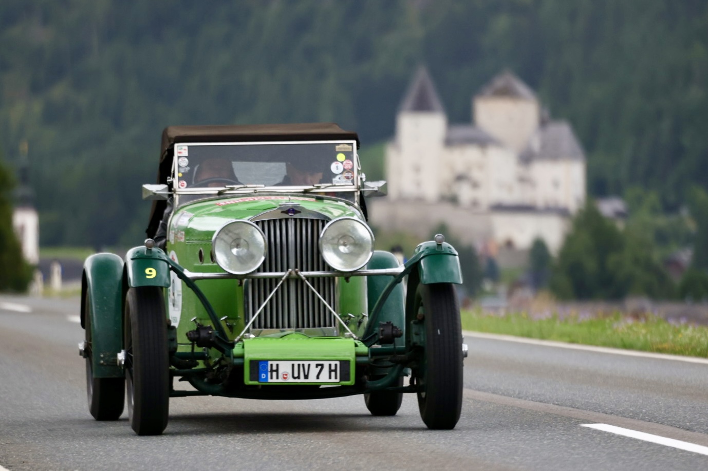 Evento auto classiche in Austria