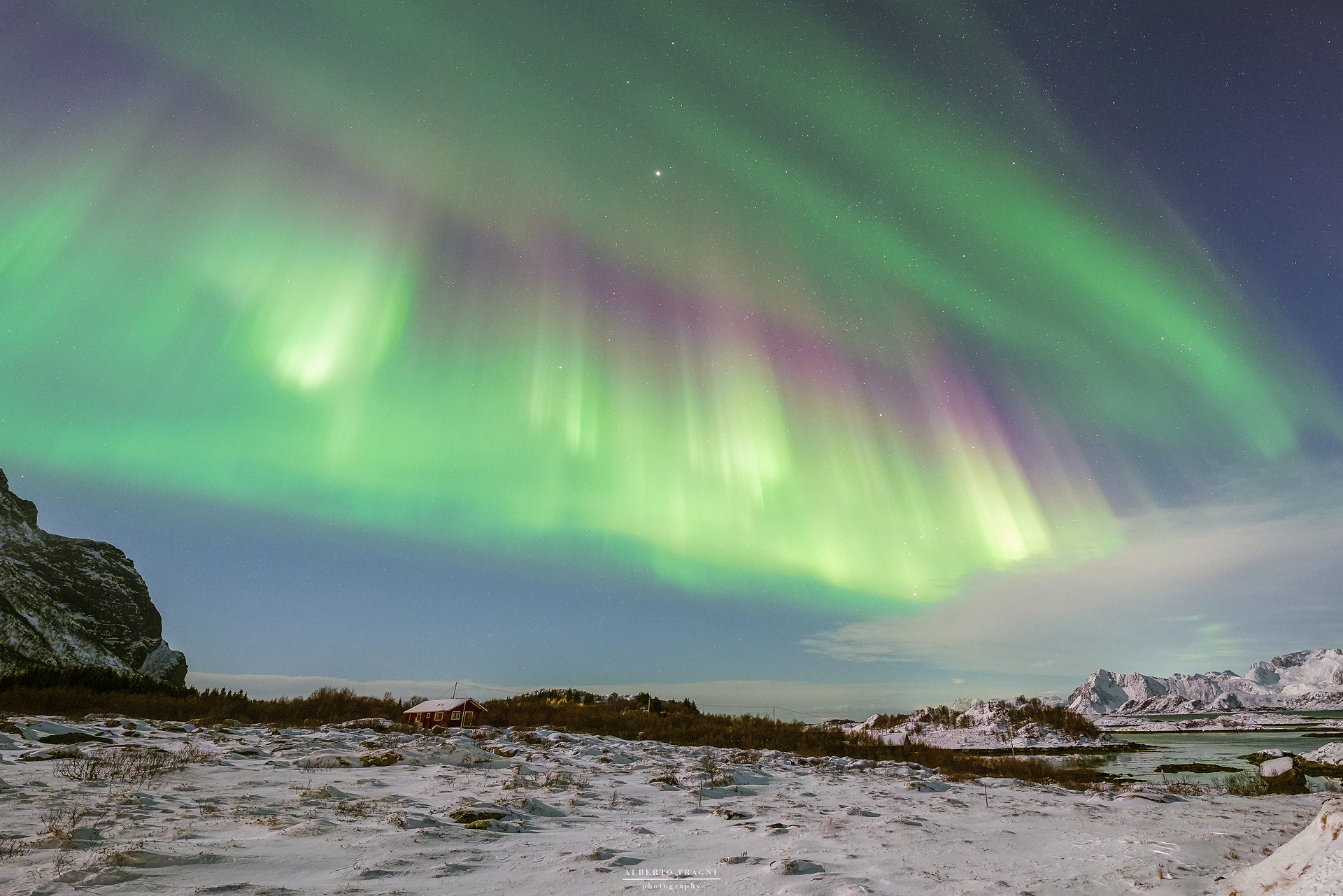 Lyngvær, aurora of 07/01/26