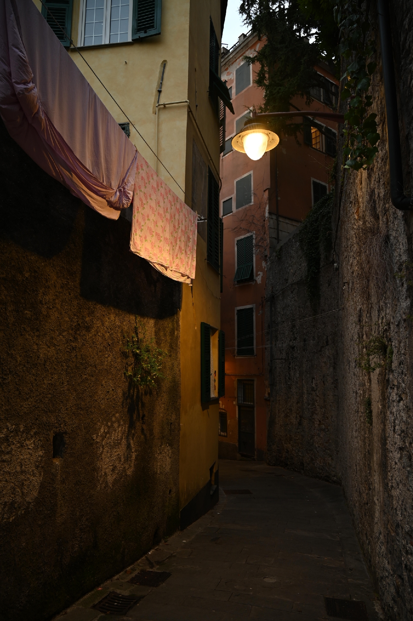 The alleys of Genoa