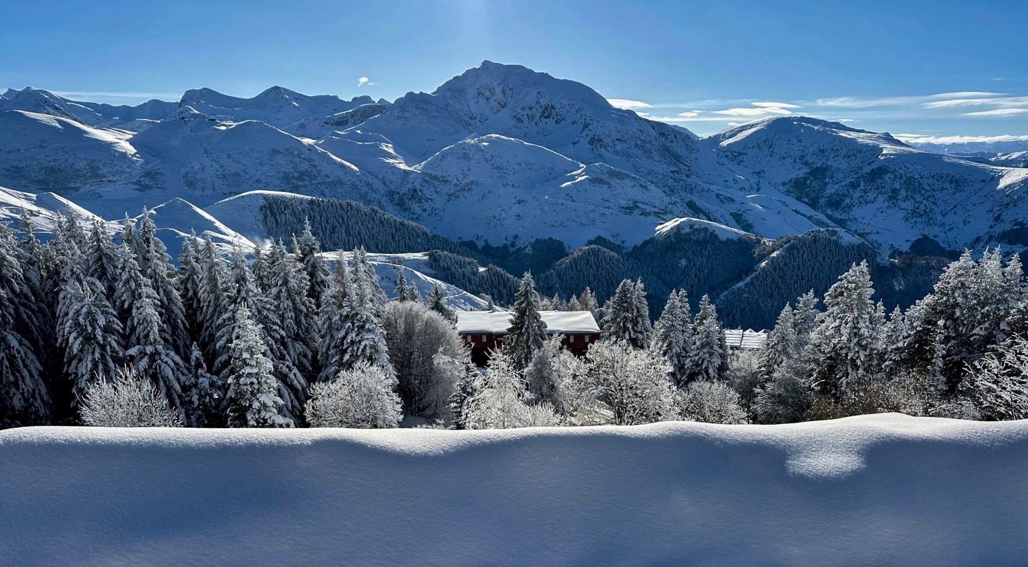 The snow and its magical silence