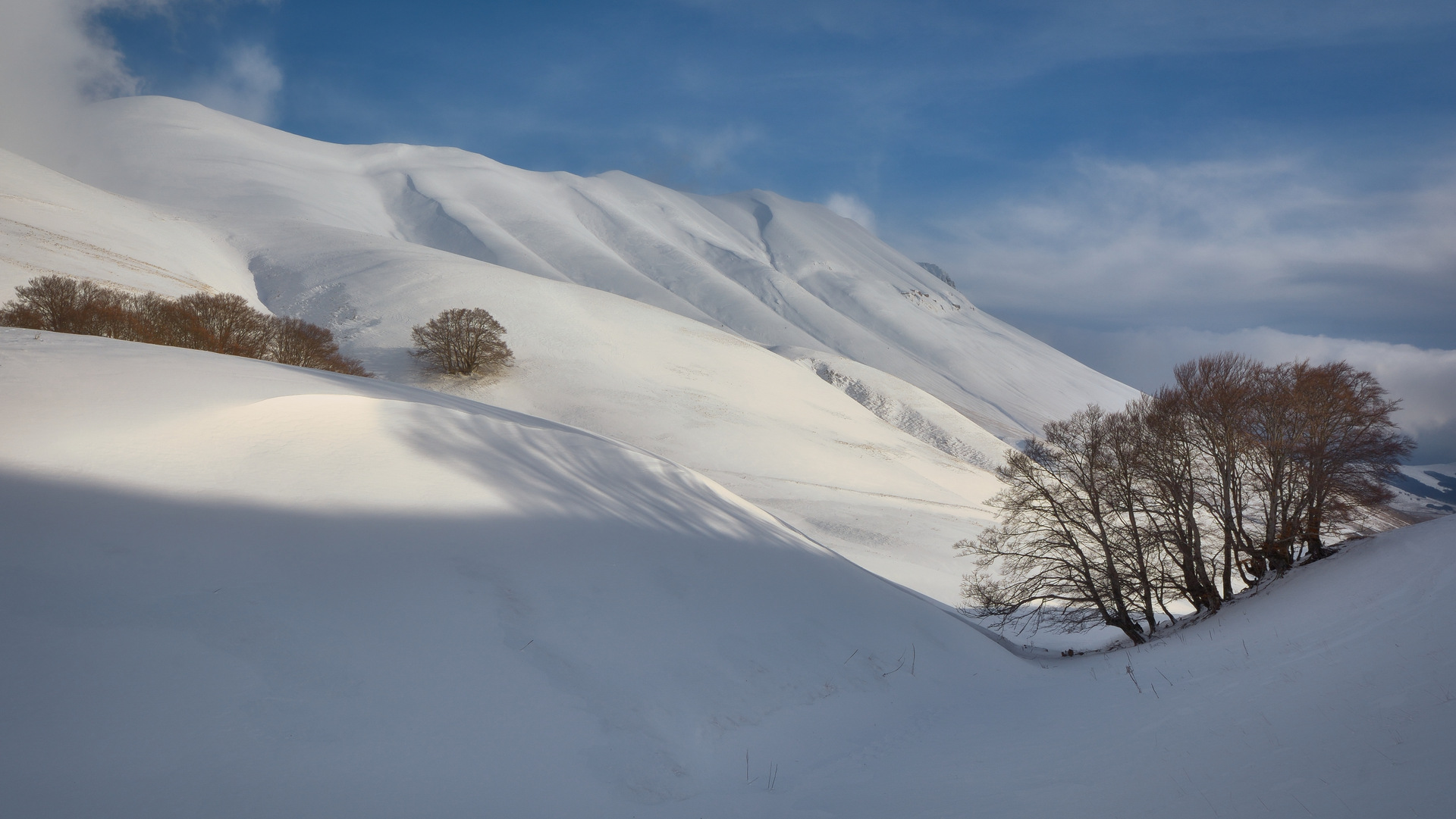 Sibillini - vista da Capanna Ghezzi - Castelluccio