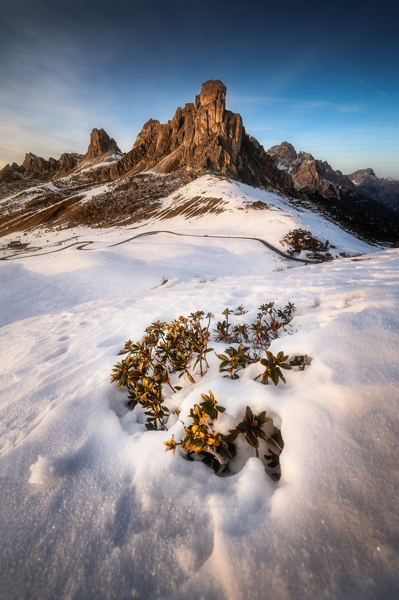 Tramonto al Passo Giau