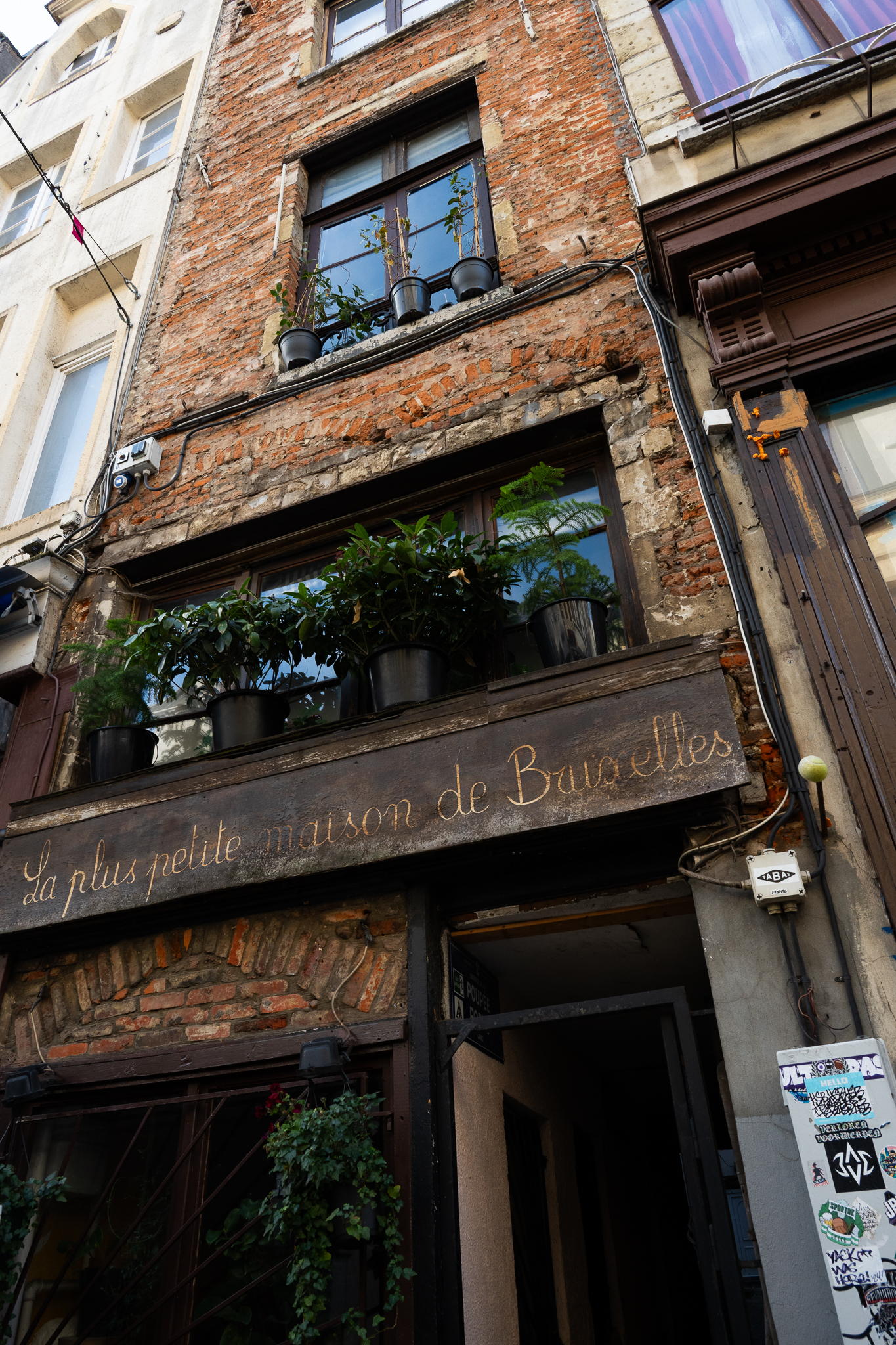 la plus petite maison de Bruxelles