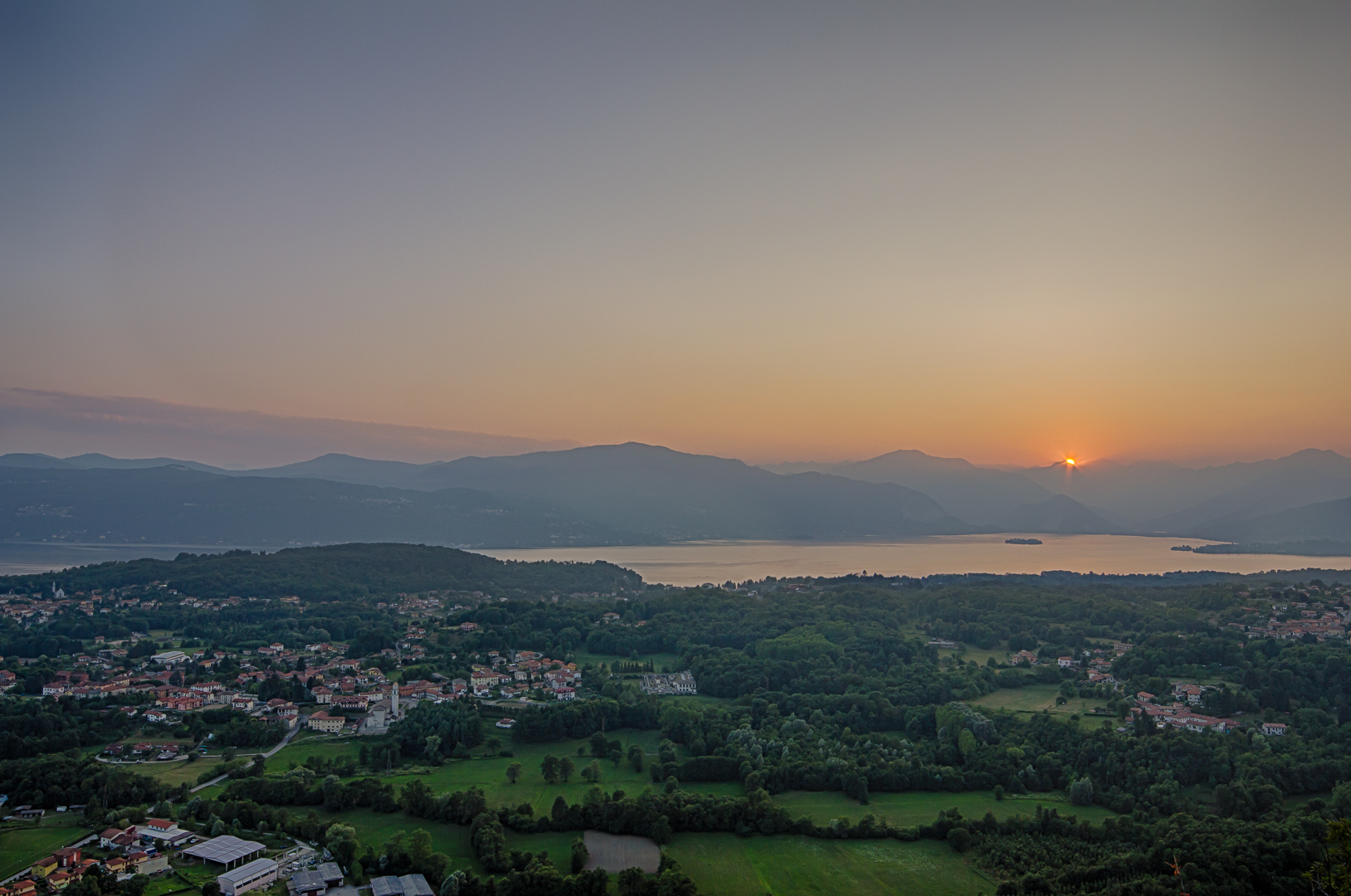 Sunset from Mount Picuz