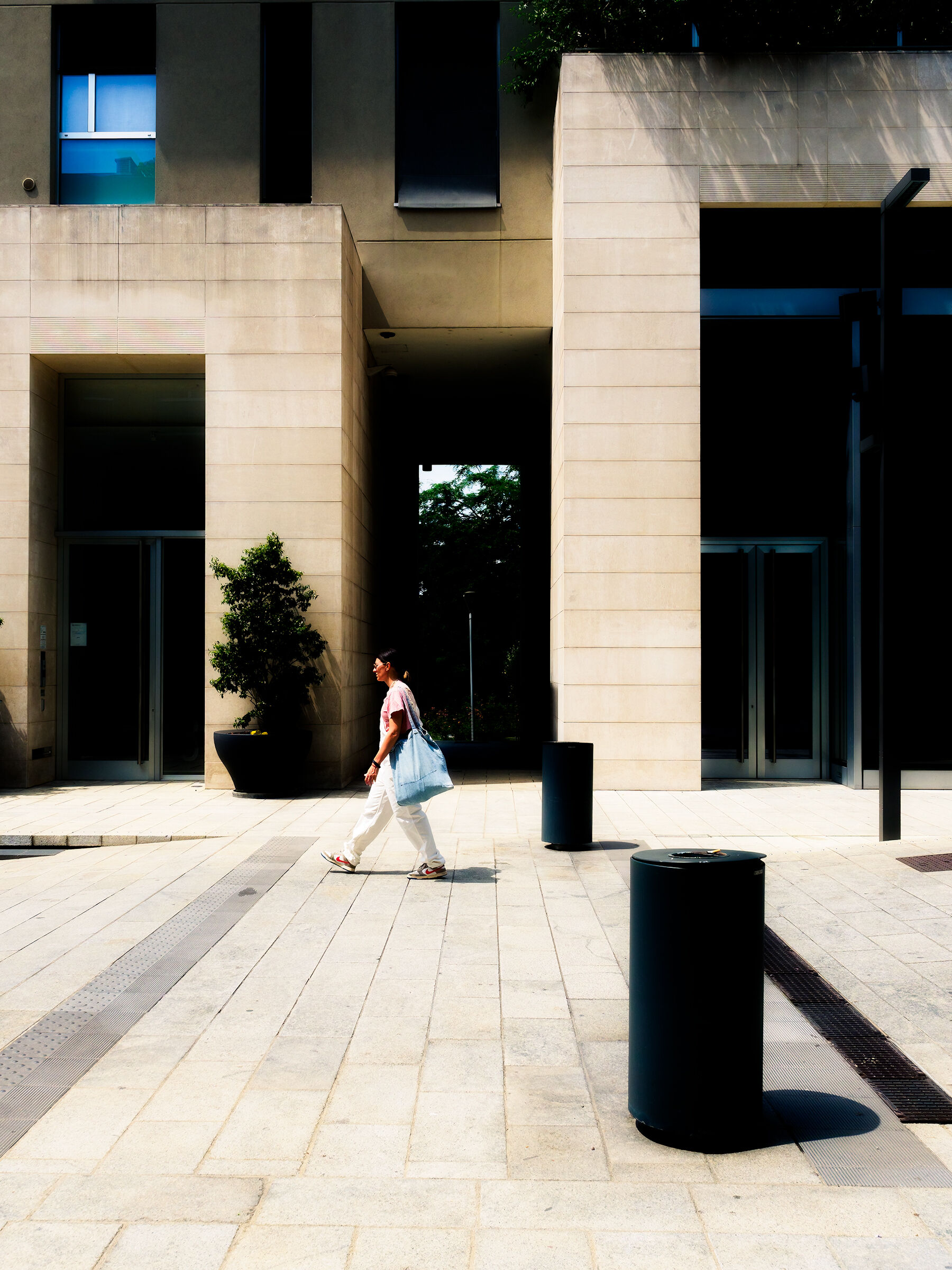 Walking in the city