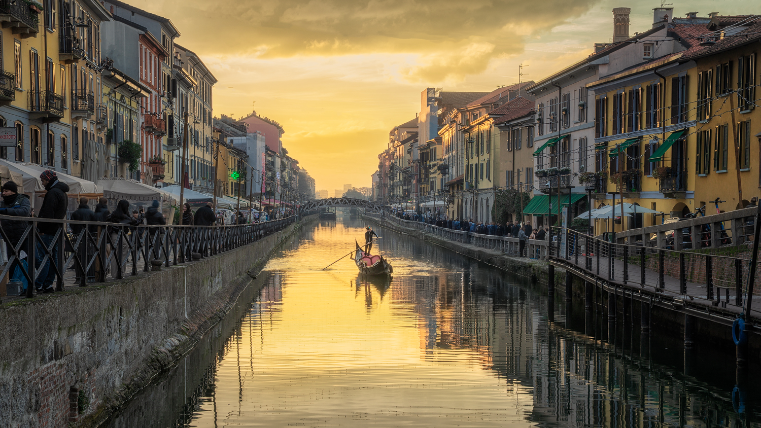 Naviglio grande...tramonto