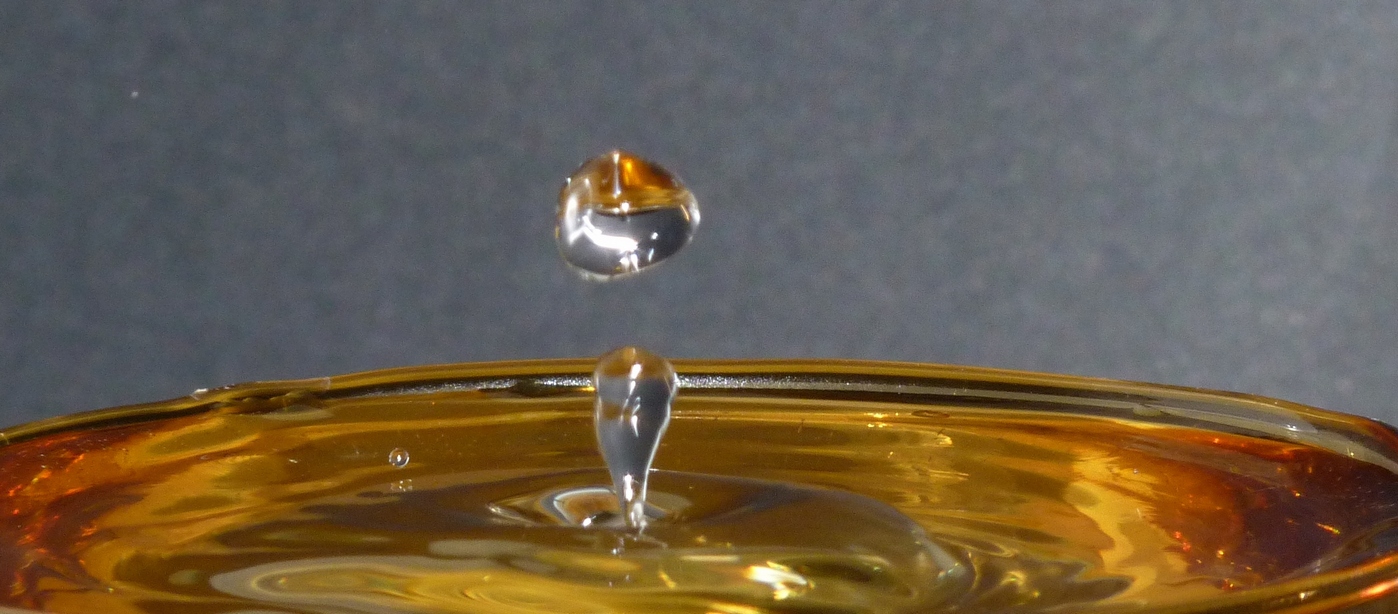 my first drops of water