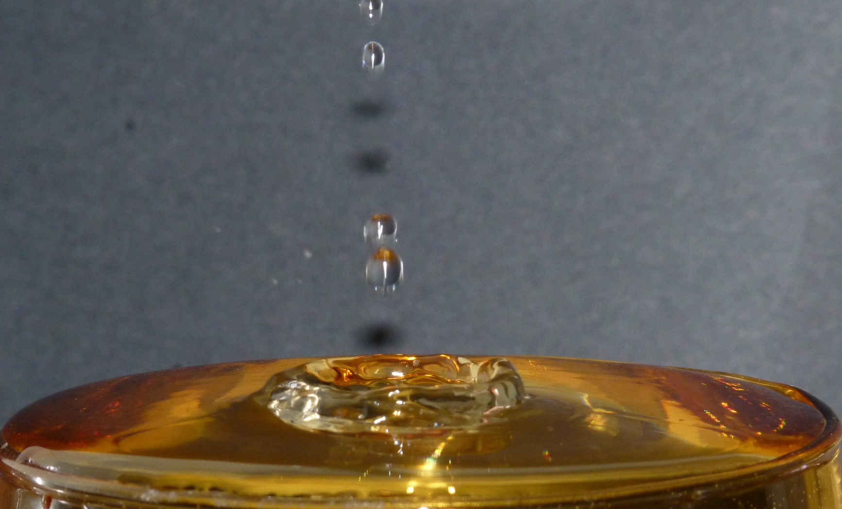 my first drops of water